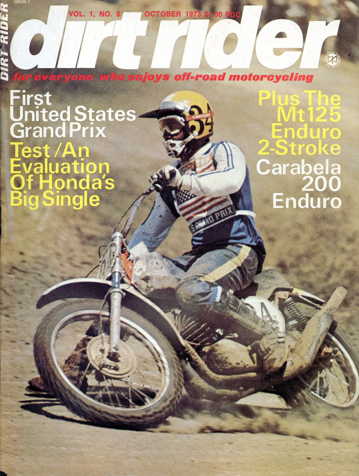 John DeSoto finished ninth on a CZ and landed on the cover of Dirt Rider.