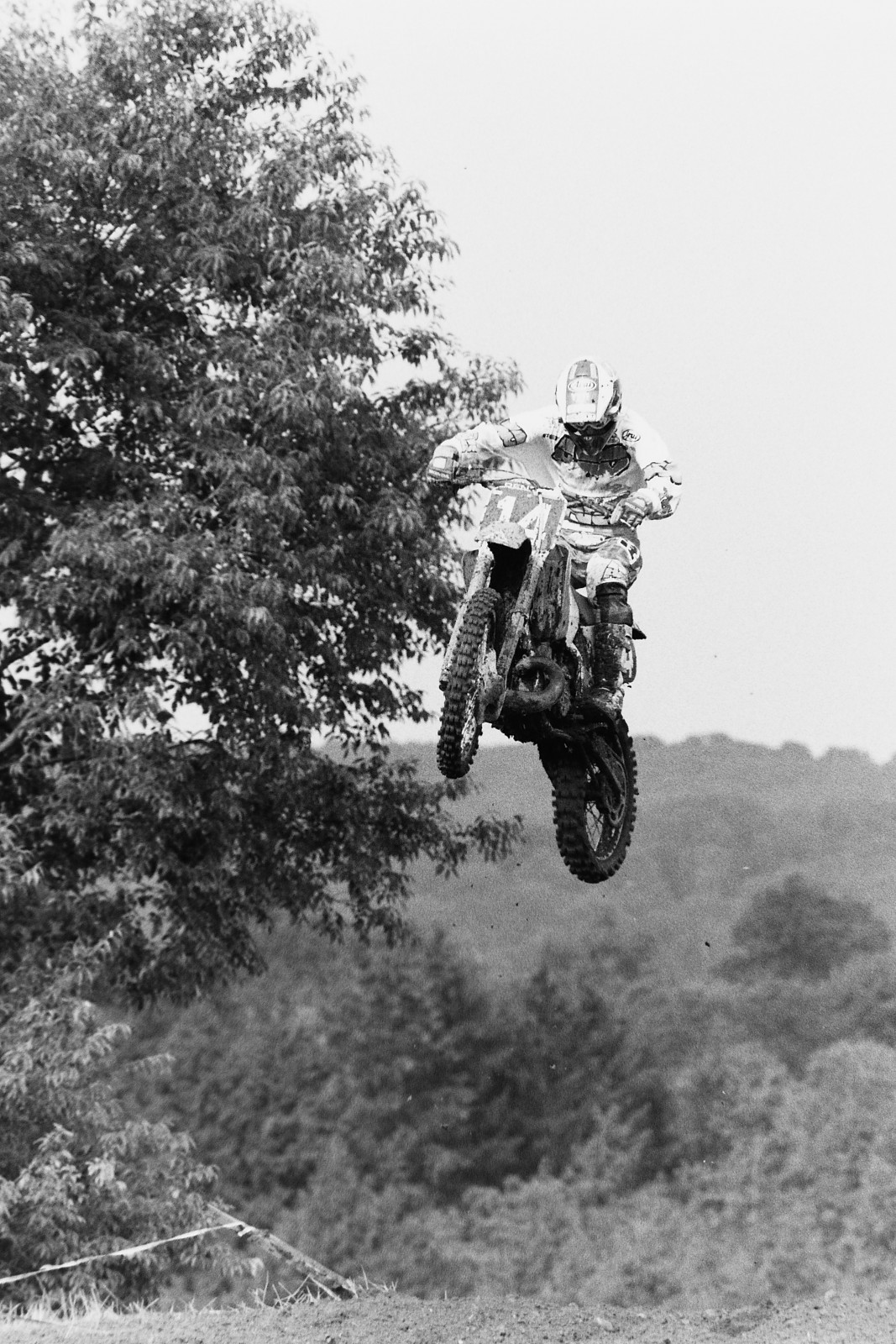 Jeff Stanton (14) dominated all three motos to win his third straight 250cc USGP.