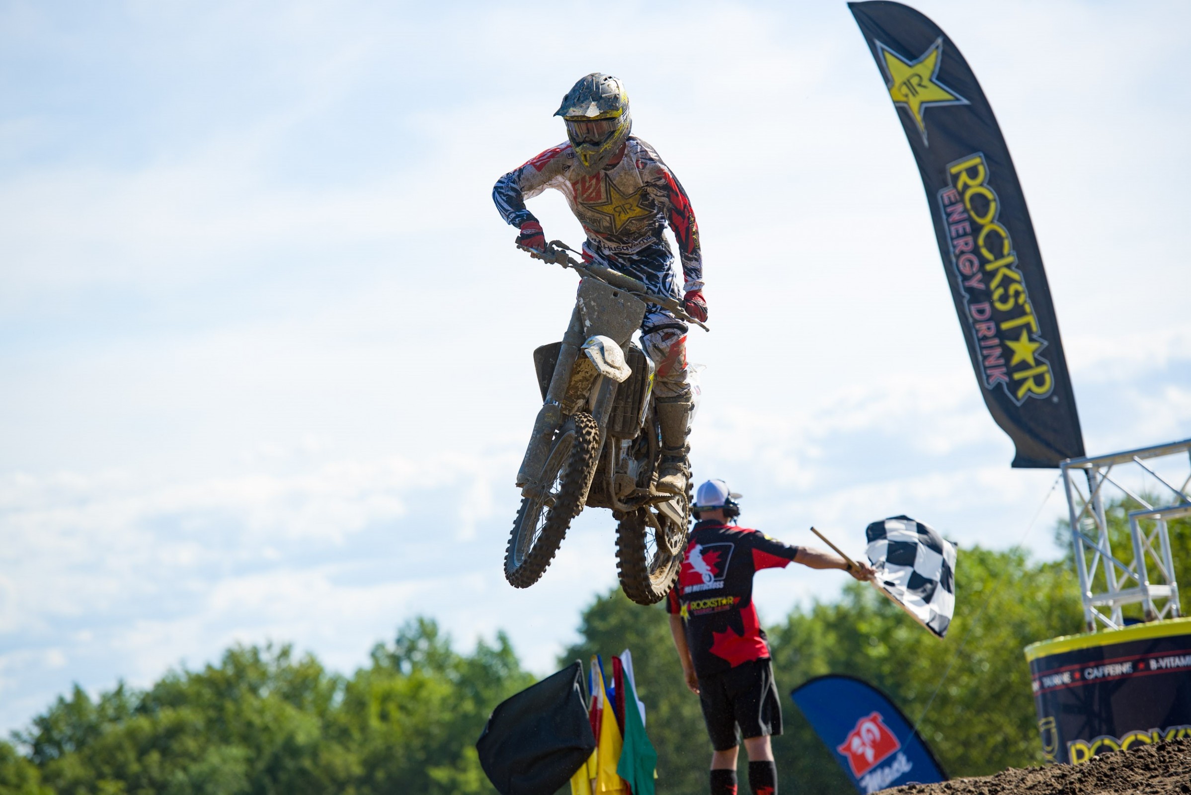 Rockstar Husqvarna’s Christophe Pourcel came into the final round 15 points back in the championship.