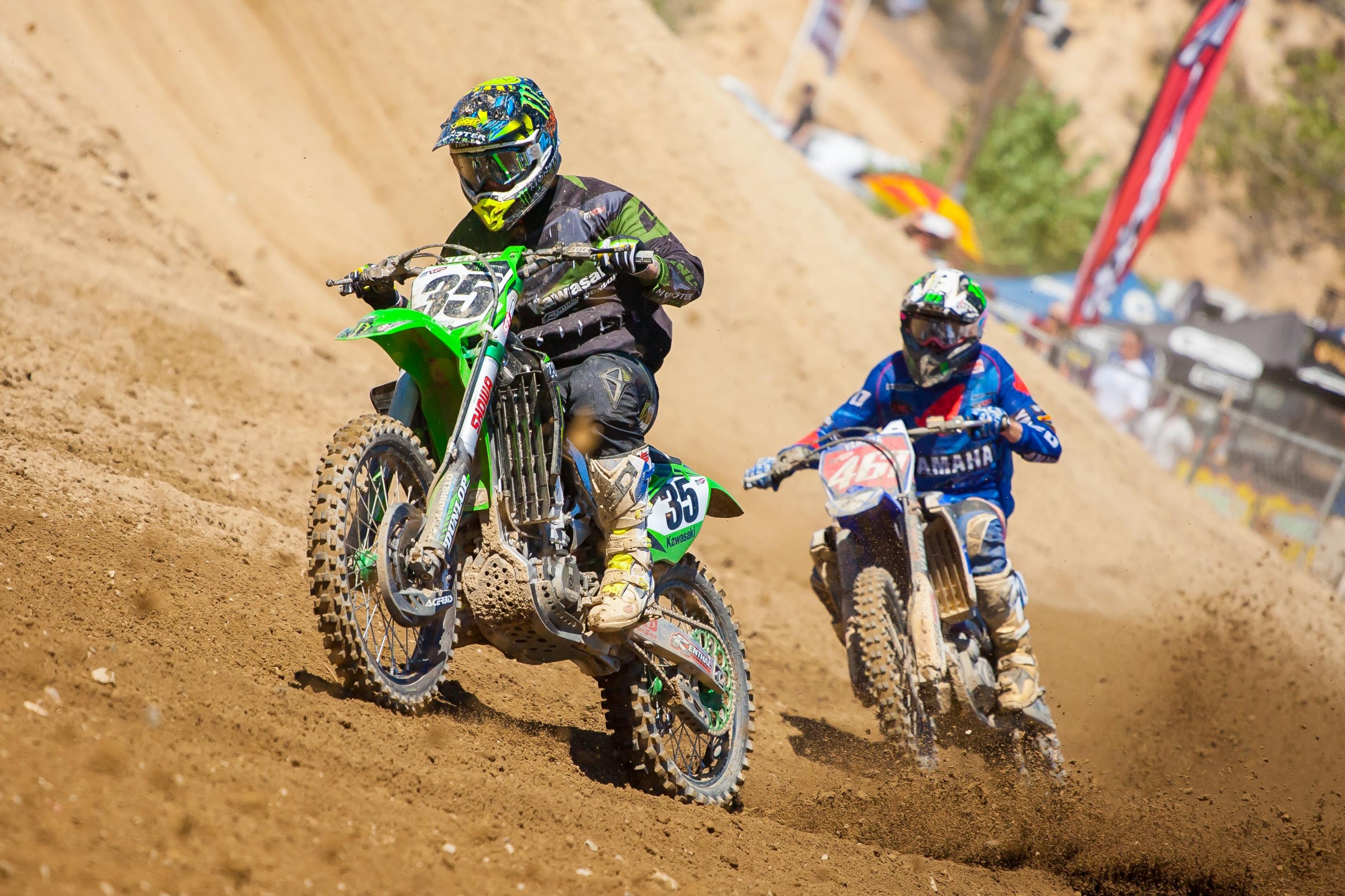 Grant was able to unleash some of his Glen Helen magic in 2015 while filling in for Wil Hahn at Monster Energy Kawasaki.
