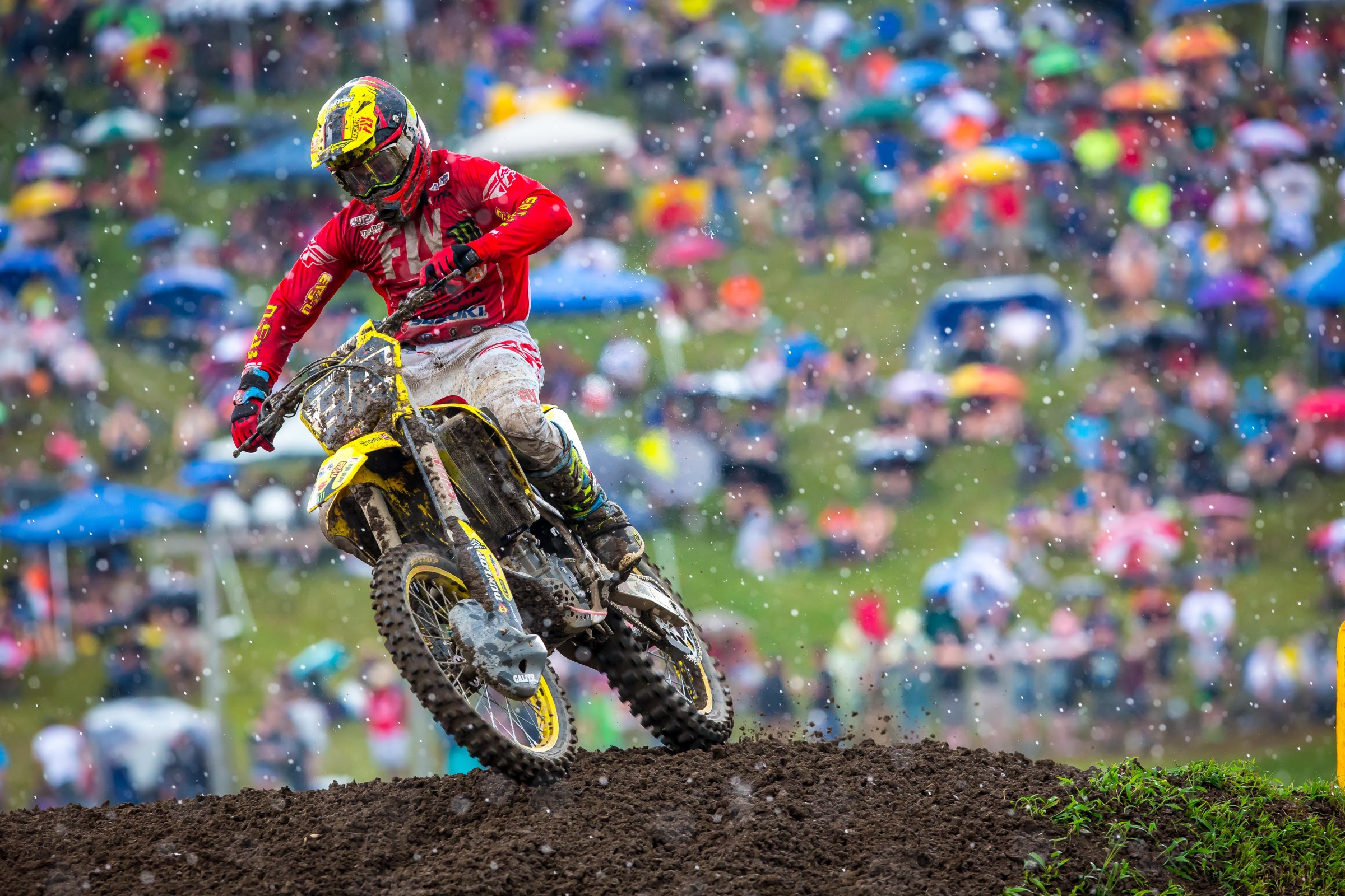 Growing up riding in California, Peick isn't a fan of the mud.