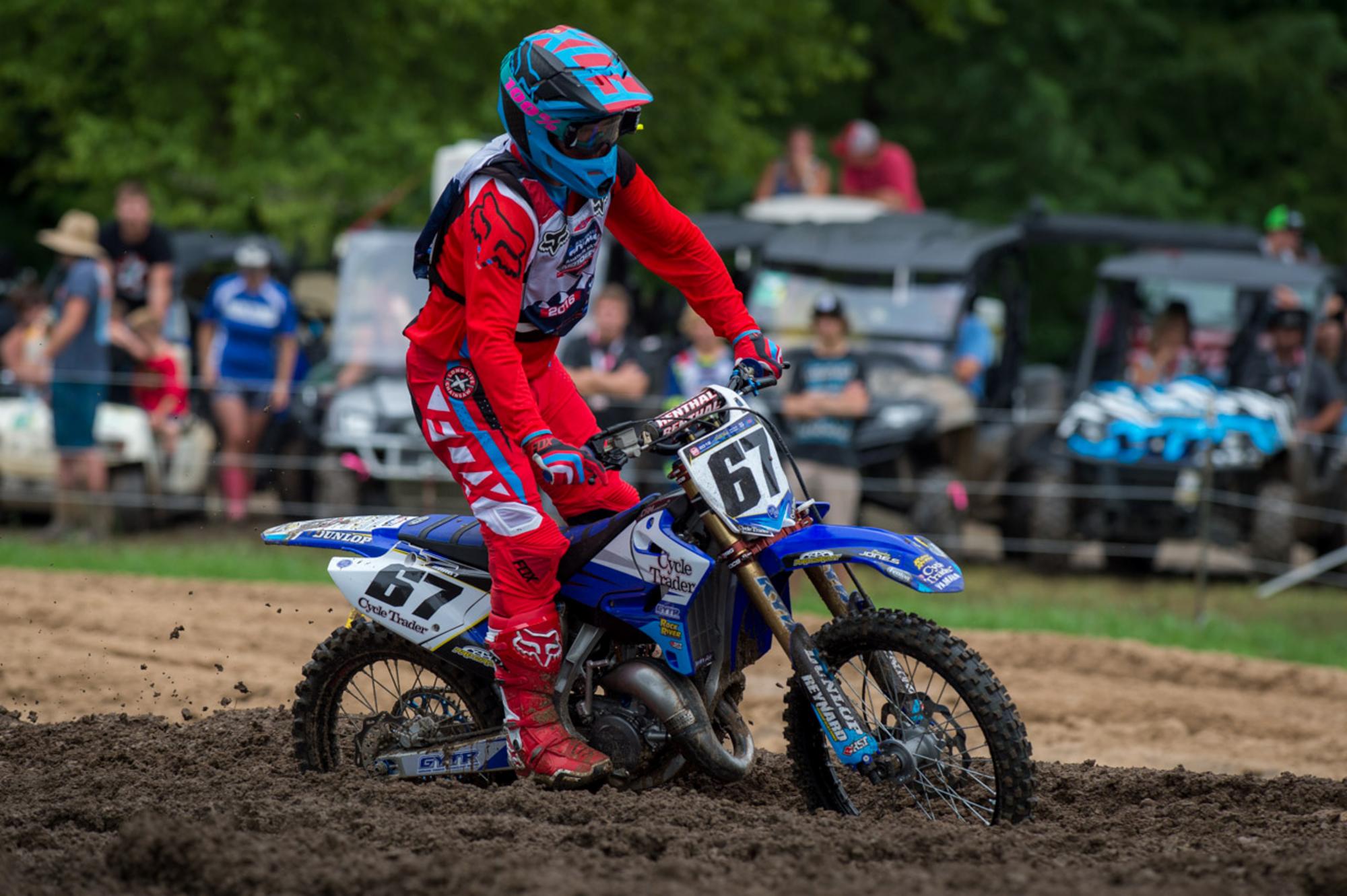 Wait, so you’re complaining about a 40-year-old with blown out shoulders riding a 125 and still kicking your ass? Really?