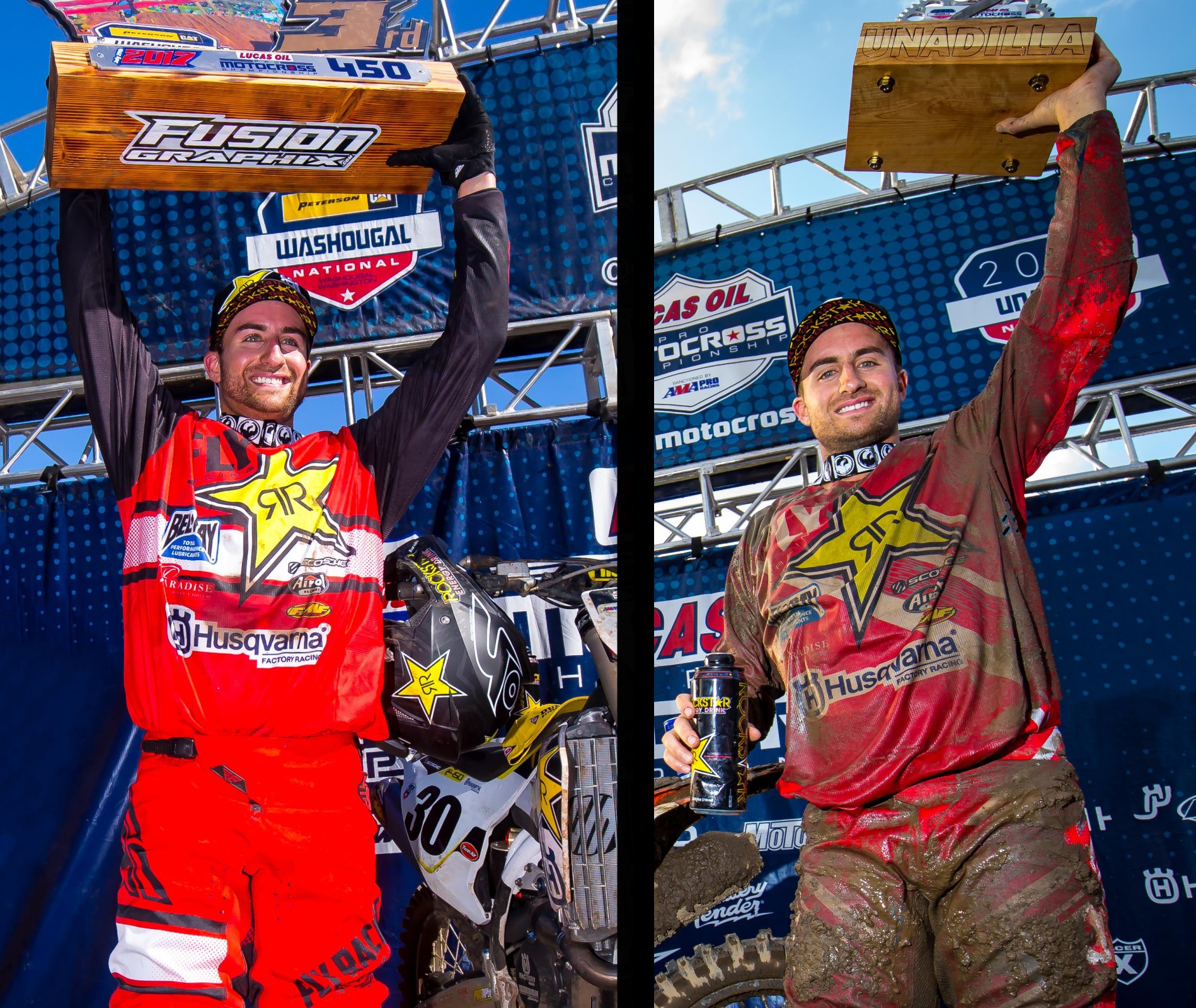Two podiums in a row for the Davalos in his first full 450MX season.