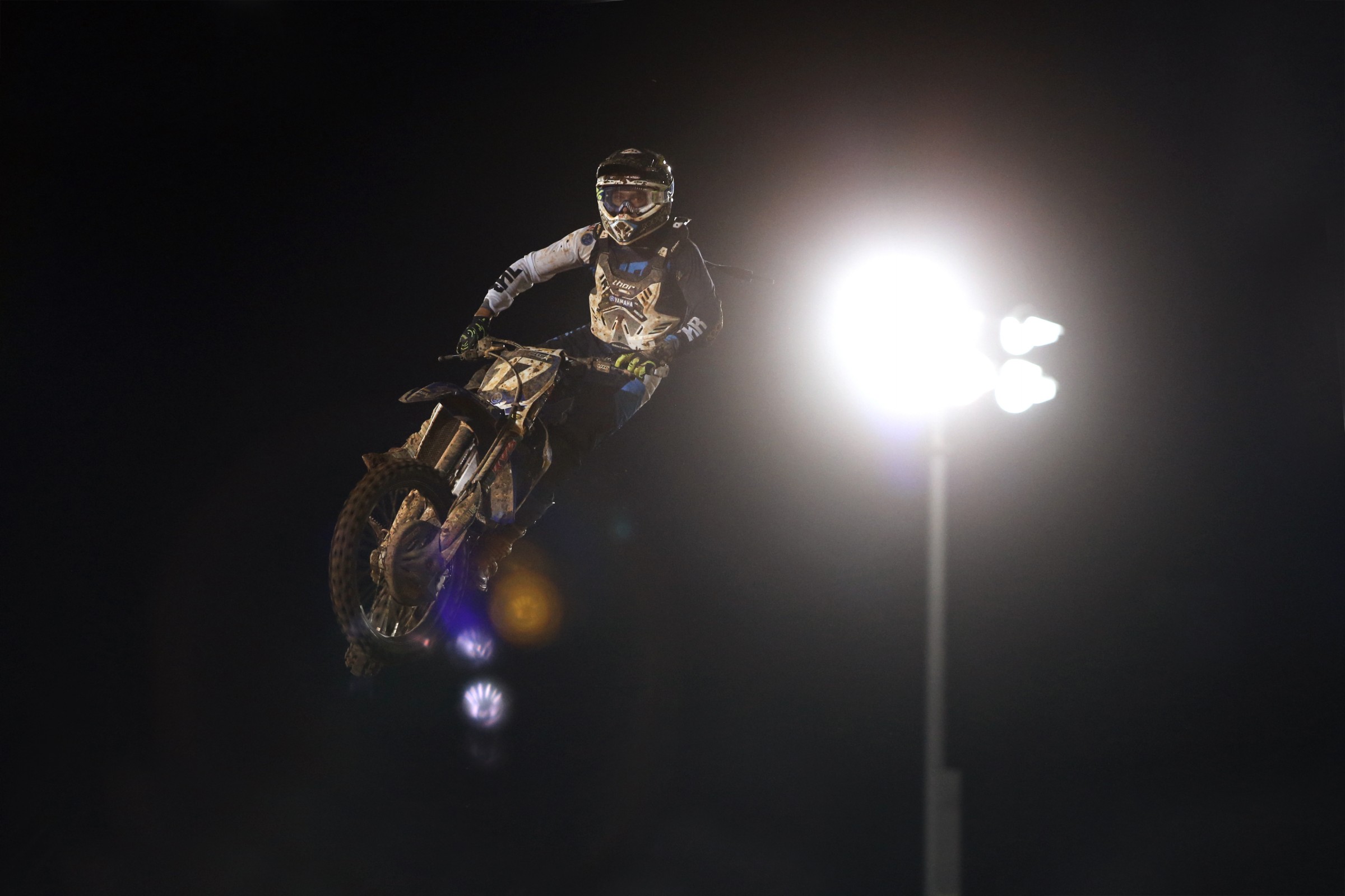 Cooper Webb put in an incredible come-from-behind performance in the second moto in front of his home fans.