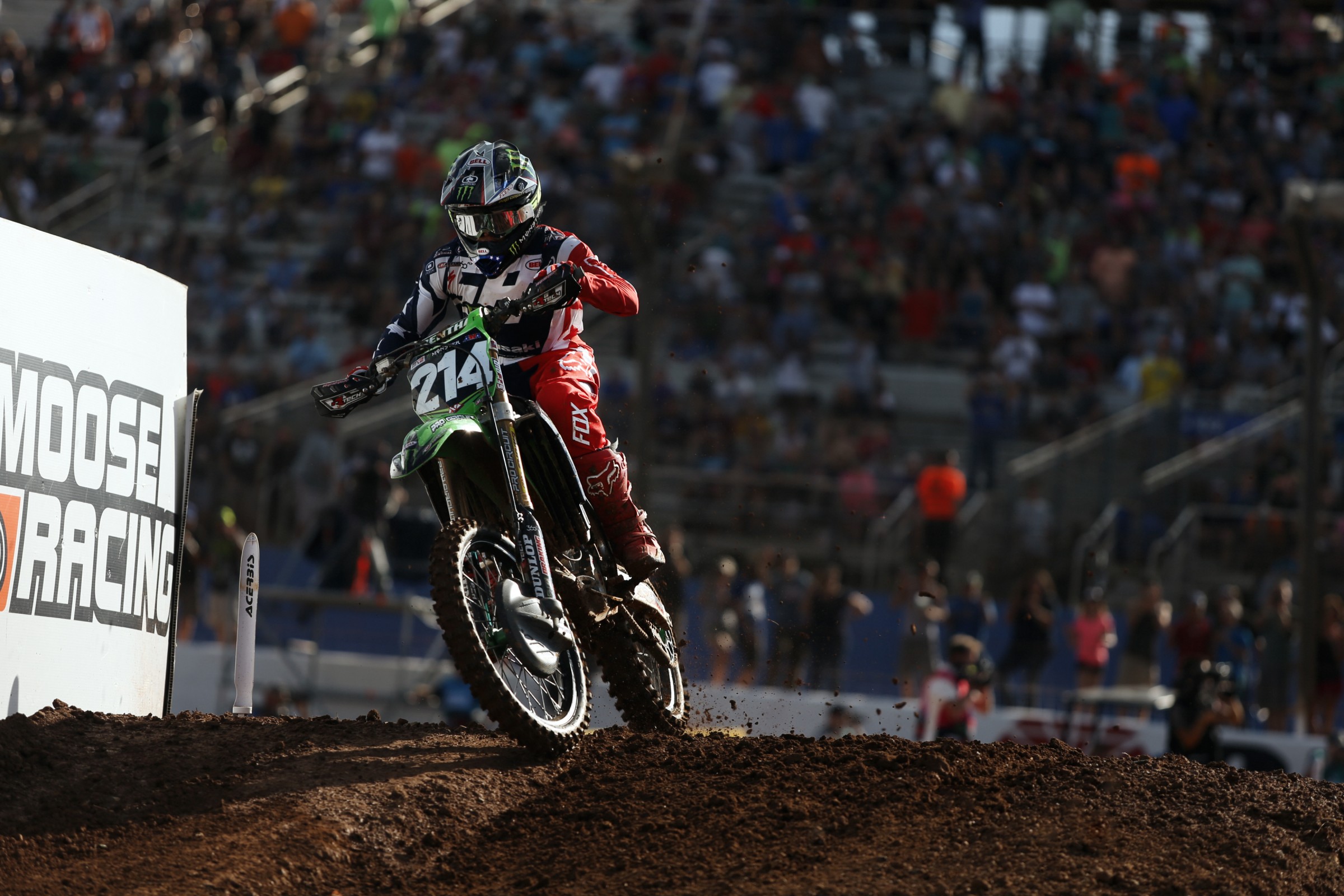 Austin Forkner finished third overall in MX2.