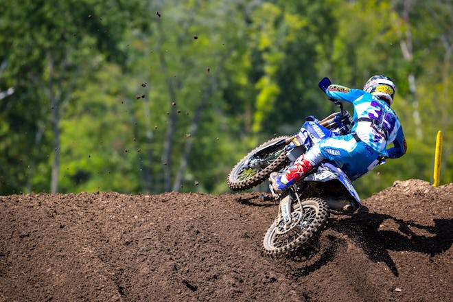 Nichols earned his best career finish at a round of Lucas Oil Pro Motocross with 3-4 scores being good enough for third overall.