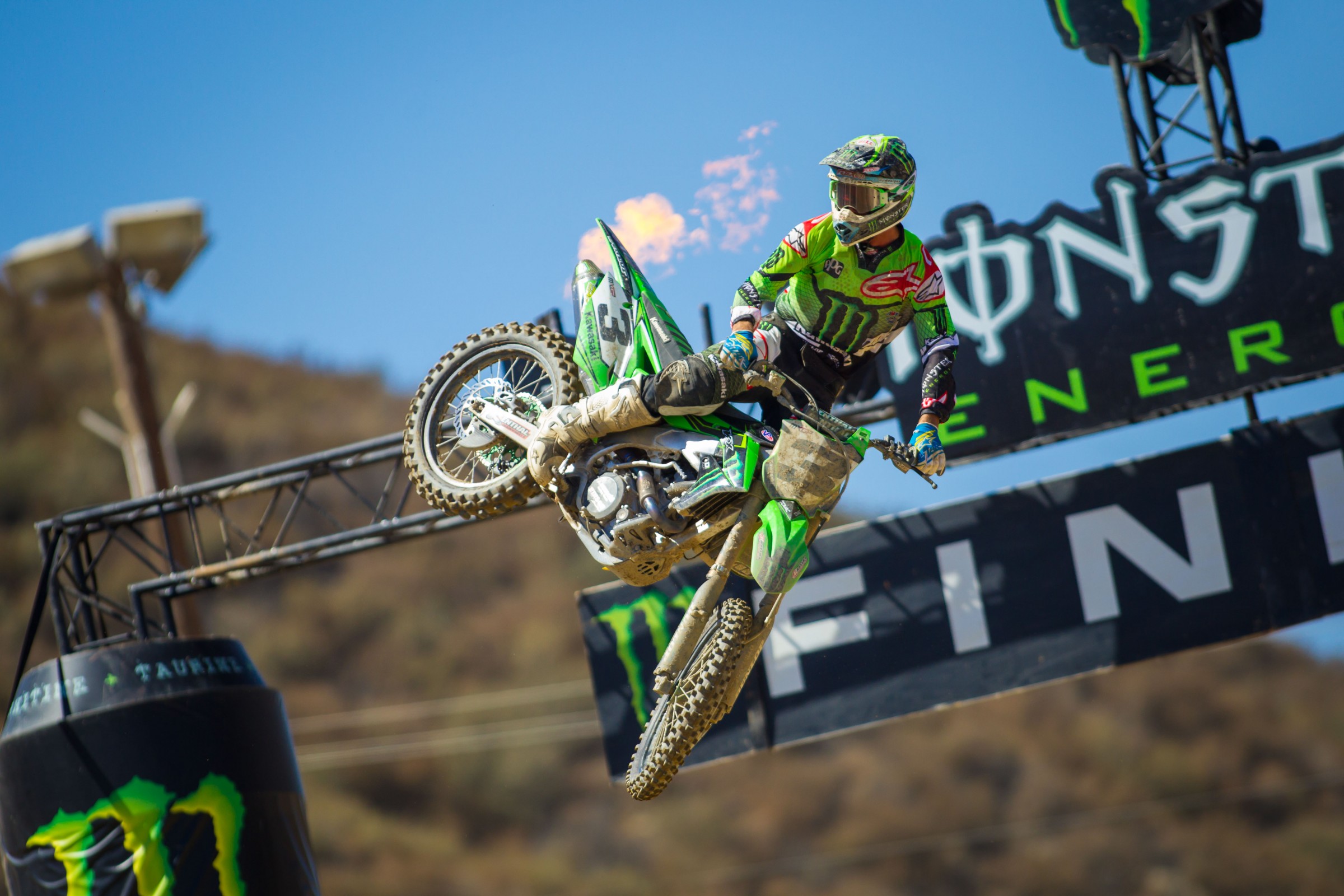 Tomac went 1-1 at last year's USGP at Glen Helen.