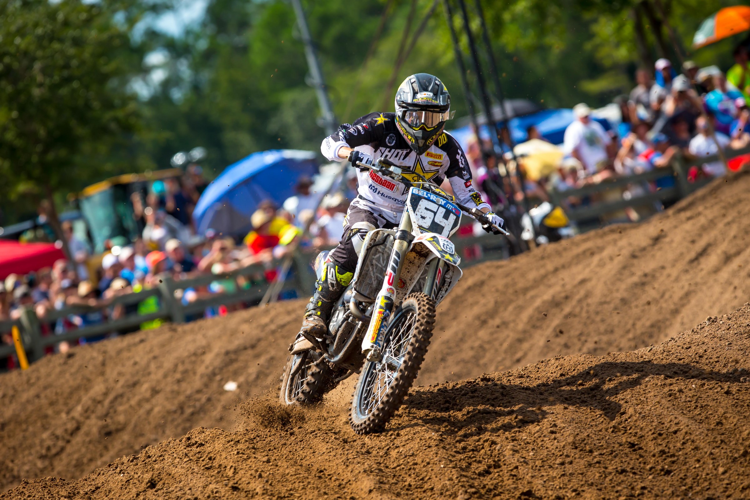 Thomas Covington finished third overall in MX2.