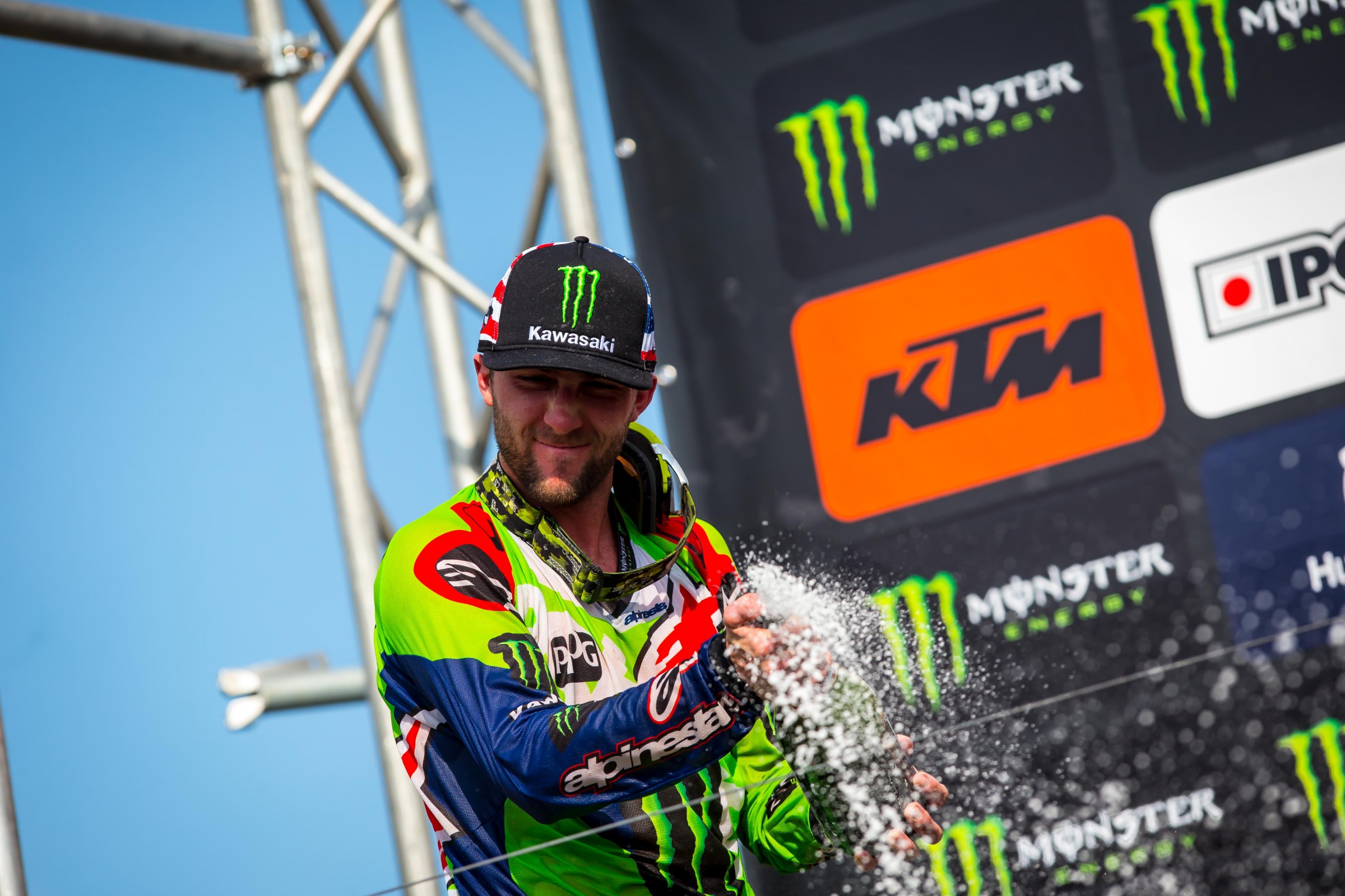 Tomac finished second overall on the day behind Jeffrey Herlings.