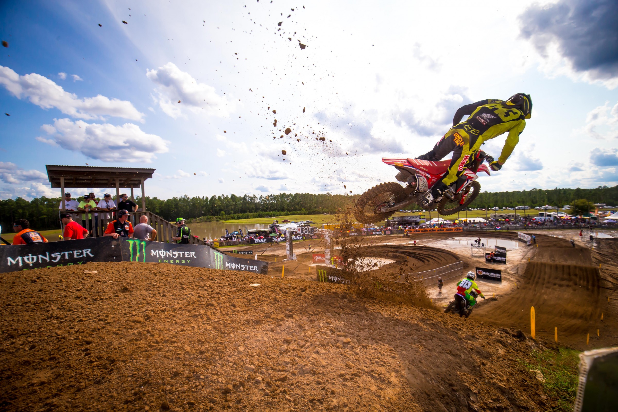 Gajser is one rider who benefitted from the two-day format. He qualified 11th on Saturday, but placed fourth overall on Sunday.