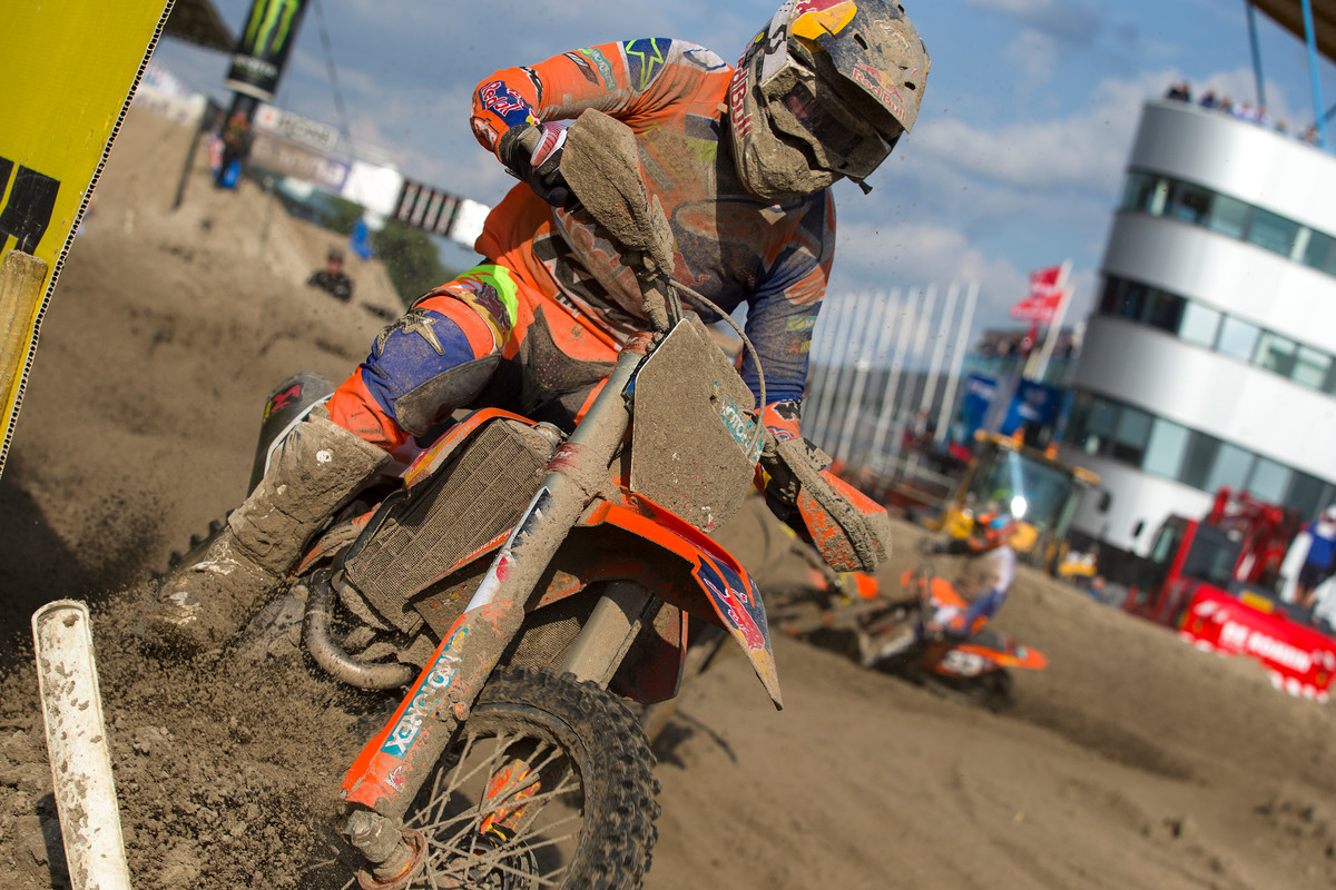 Jonass can wrap up the MX2 championship in the first moto next weekend in France.