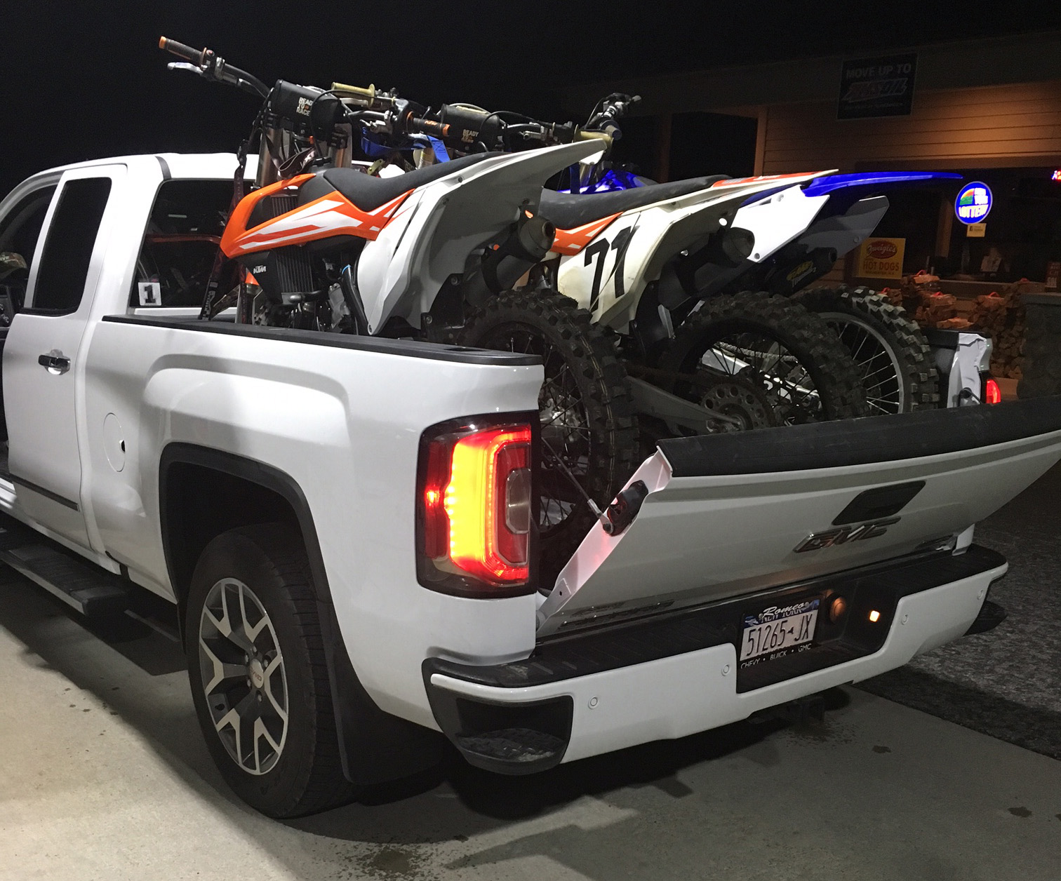 It took Renzland and Stryker just over 12 hours to go pick up their 125s.