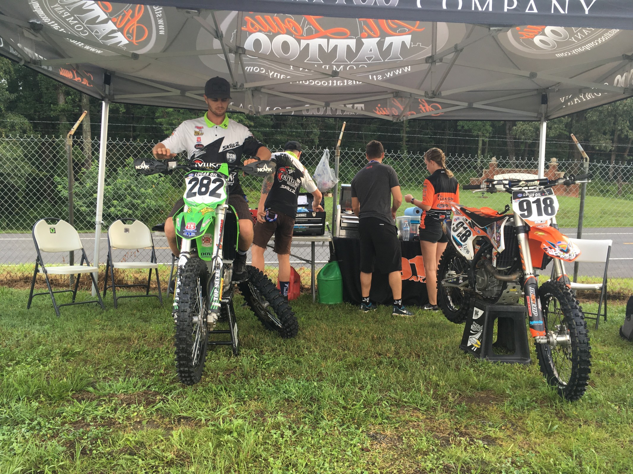 Friday is generally a pretty relaxed day for the riders.
