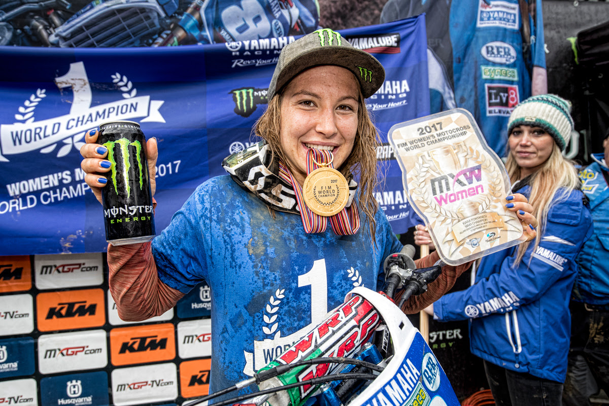 Kiara Fontanesi clinched the WMX Championship in dramatic fashion.