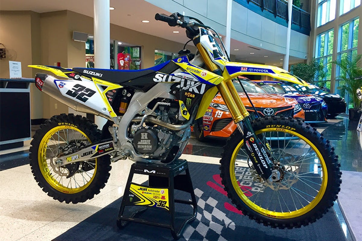 JGR took over as the official factory Suzuki team when RCH folded.