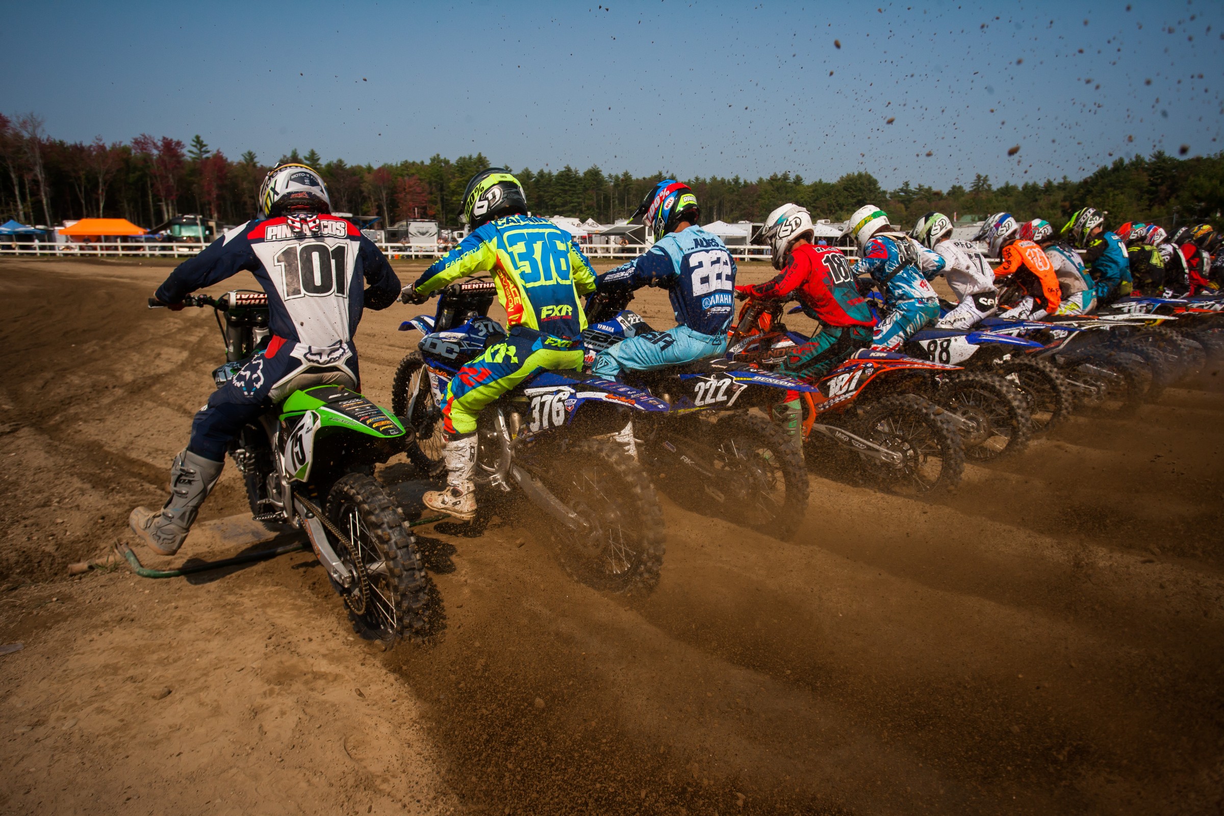 Jake Pinhancos (75 bike), Canning (376), and Alves (222) had some huge battles over the weekend.