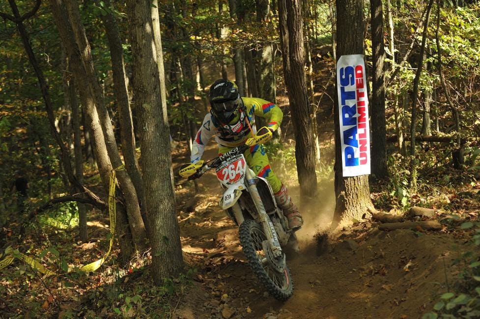 Ryan Sipes lead every lap from start to finish, winning his first-ever GNCC in a commanding fashion.