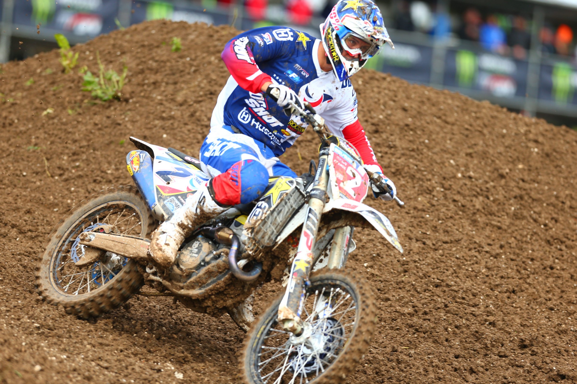 Late fill-in Christophe Charlier finished eighth in MX2.