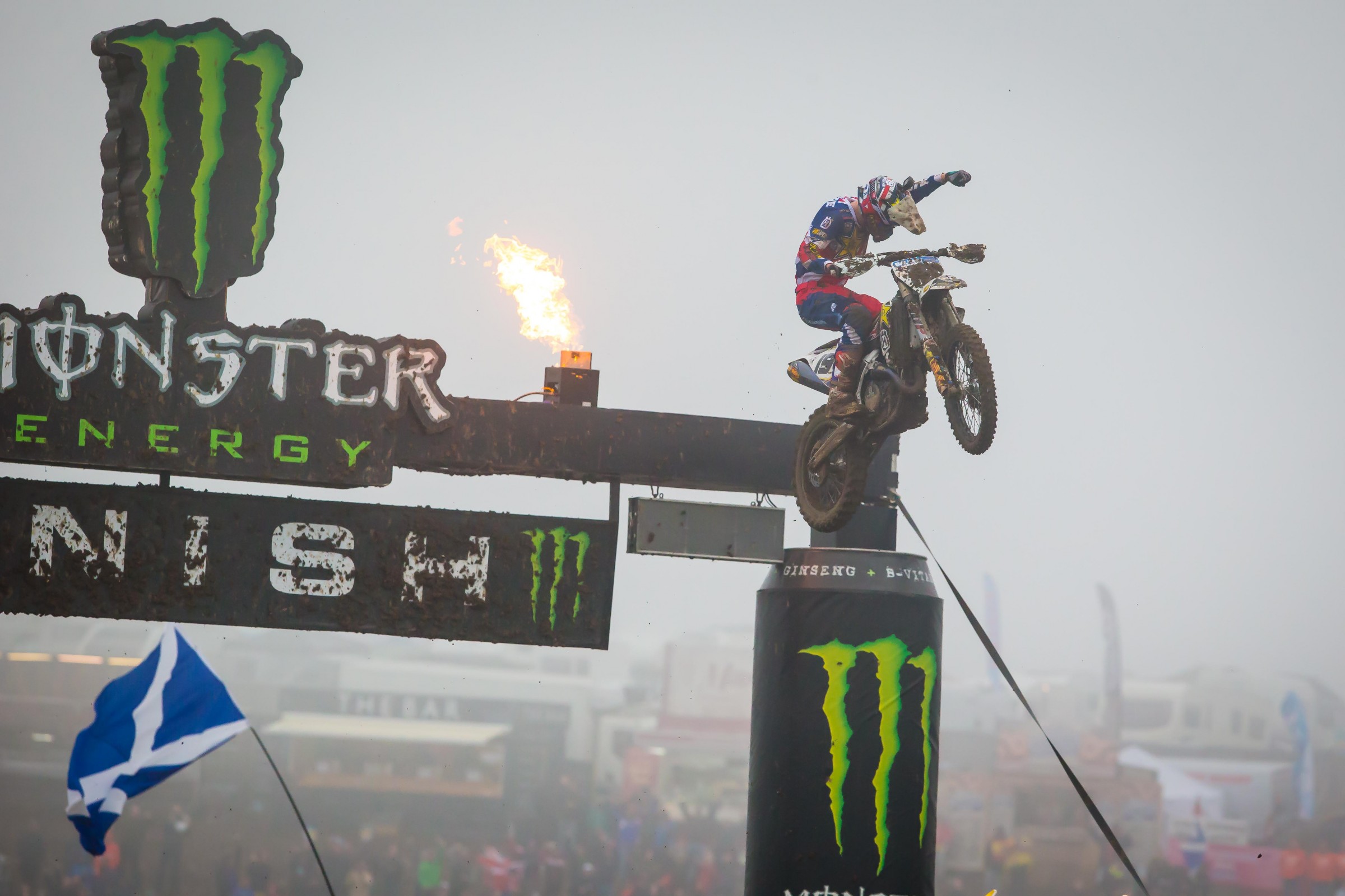 Max Anstie went 1-1 at home to help Great Britain to a third place finish.