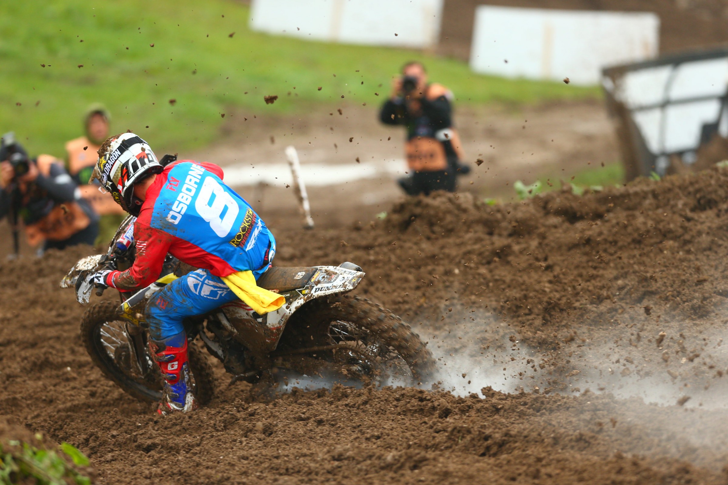 Osborne finished second overall in MX2.