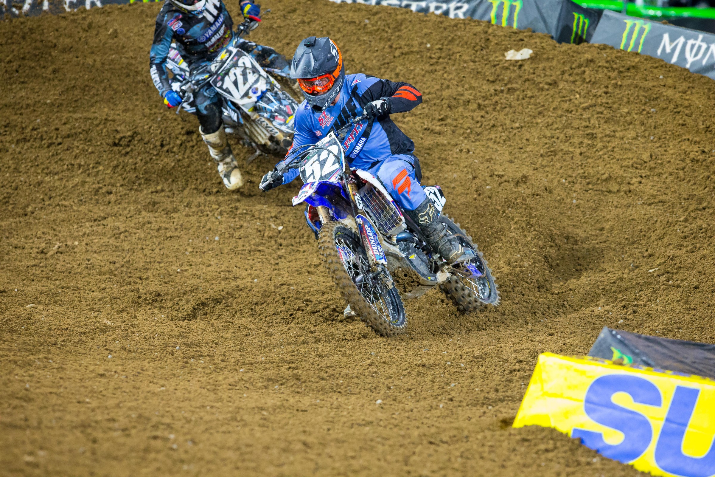 Bowers raced the 2017 250SX West Region with 51Fifty Energy Drink Yamaha.