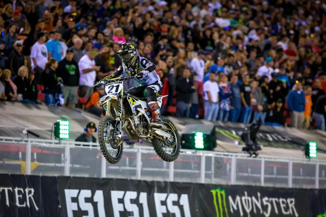 Anderson was in the mix consistently to keep his training partner Musquin honest--but he couldn't break through.