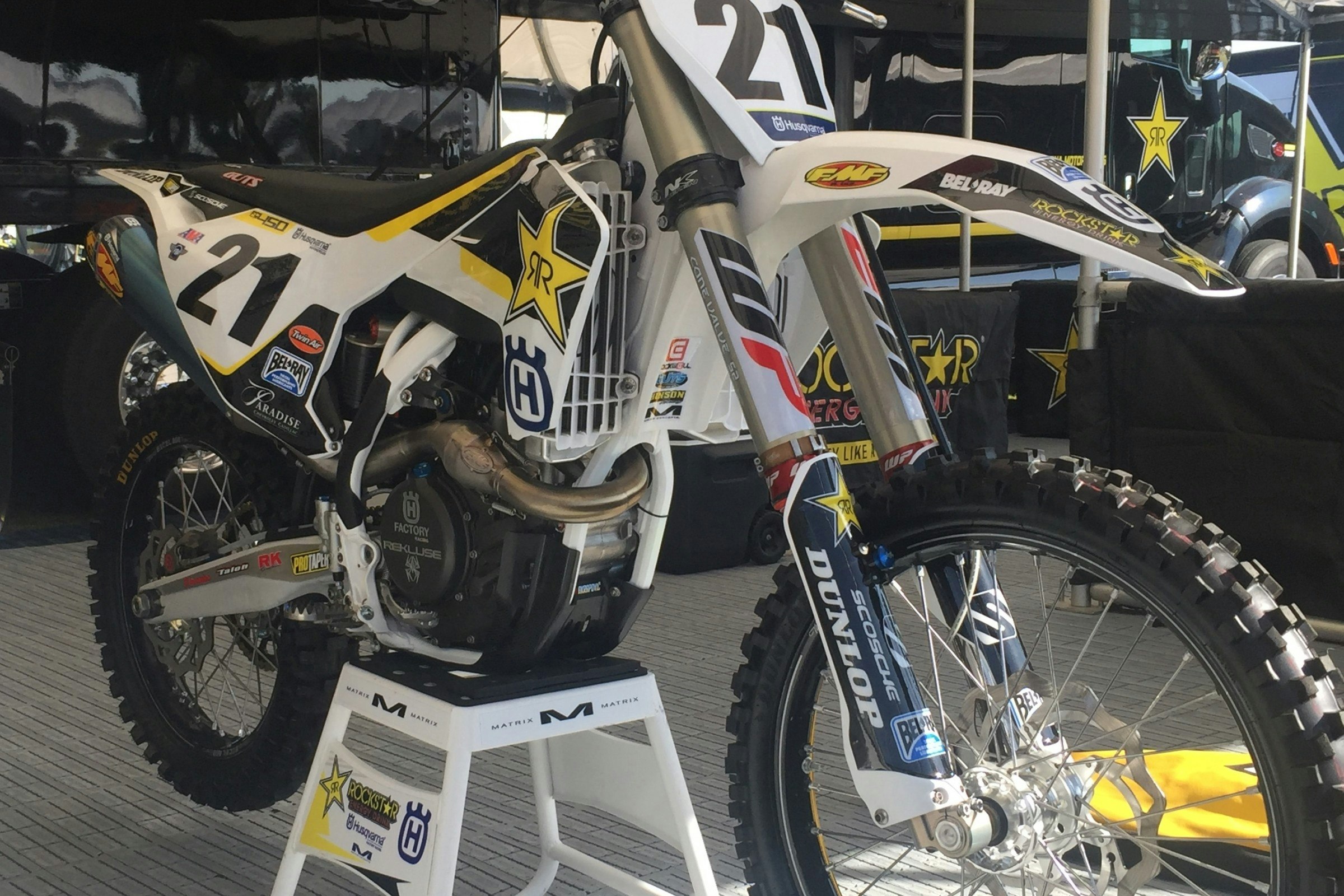 Rekluse Announces Partnership with Rockstar Energy Factory Husqvarna