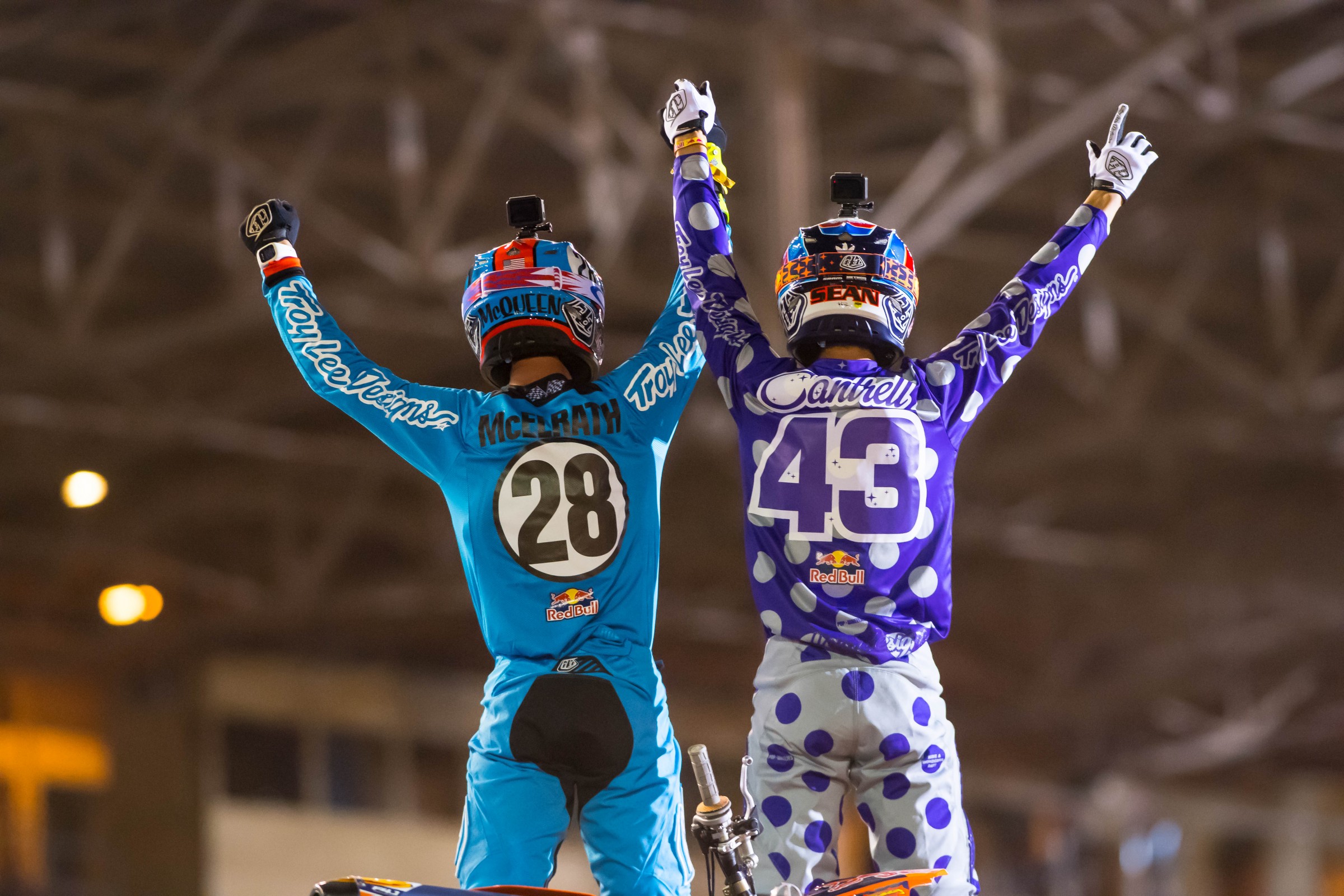 Shane McElrath defeated his TLD/Red Bull KTM teammate Sean Cantrell in the Final.