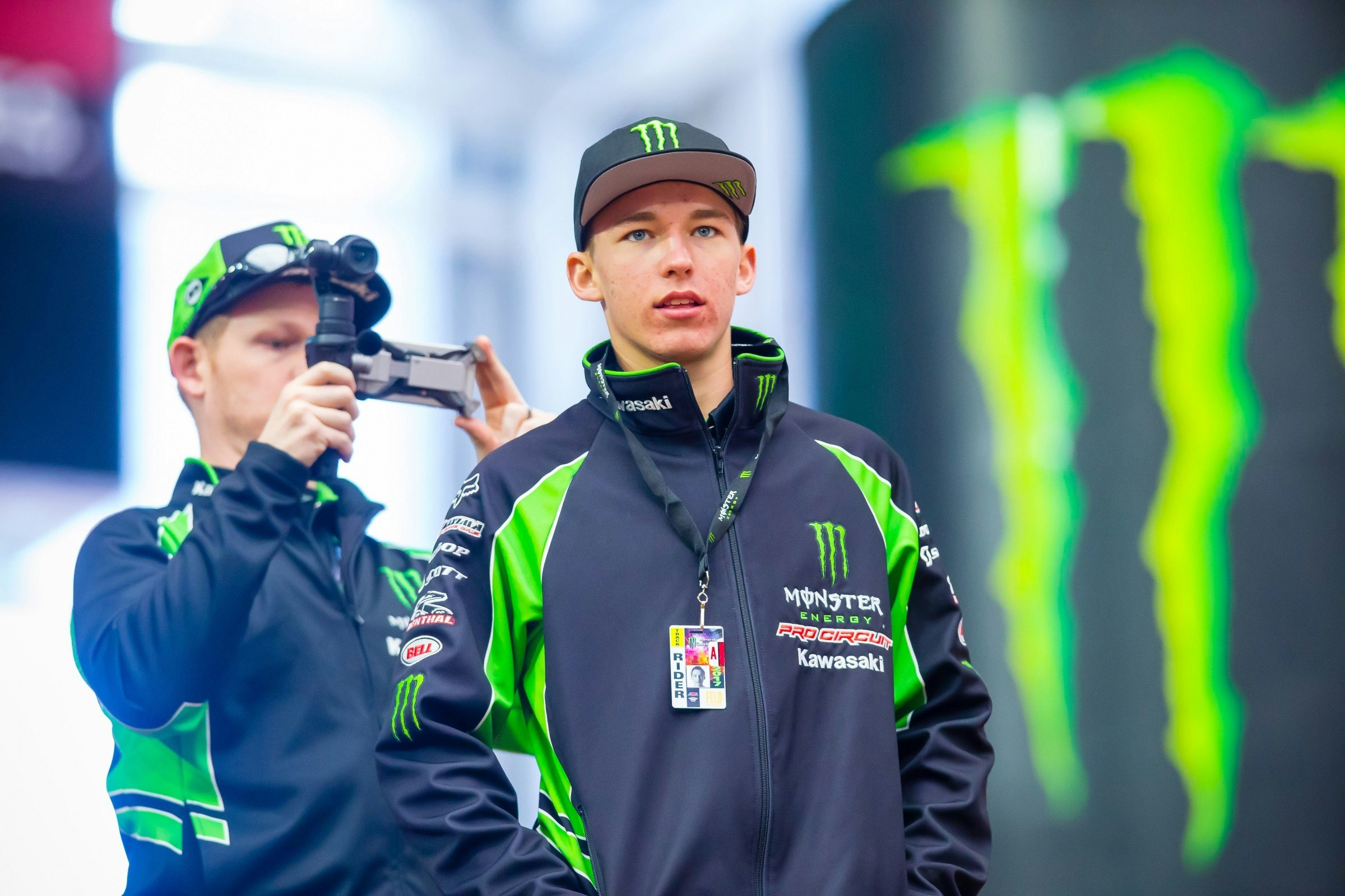Austin Forkner Injured in Practice Crash