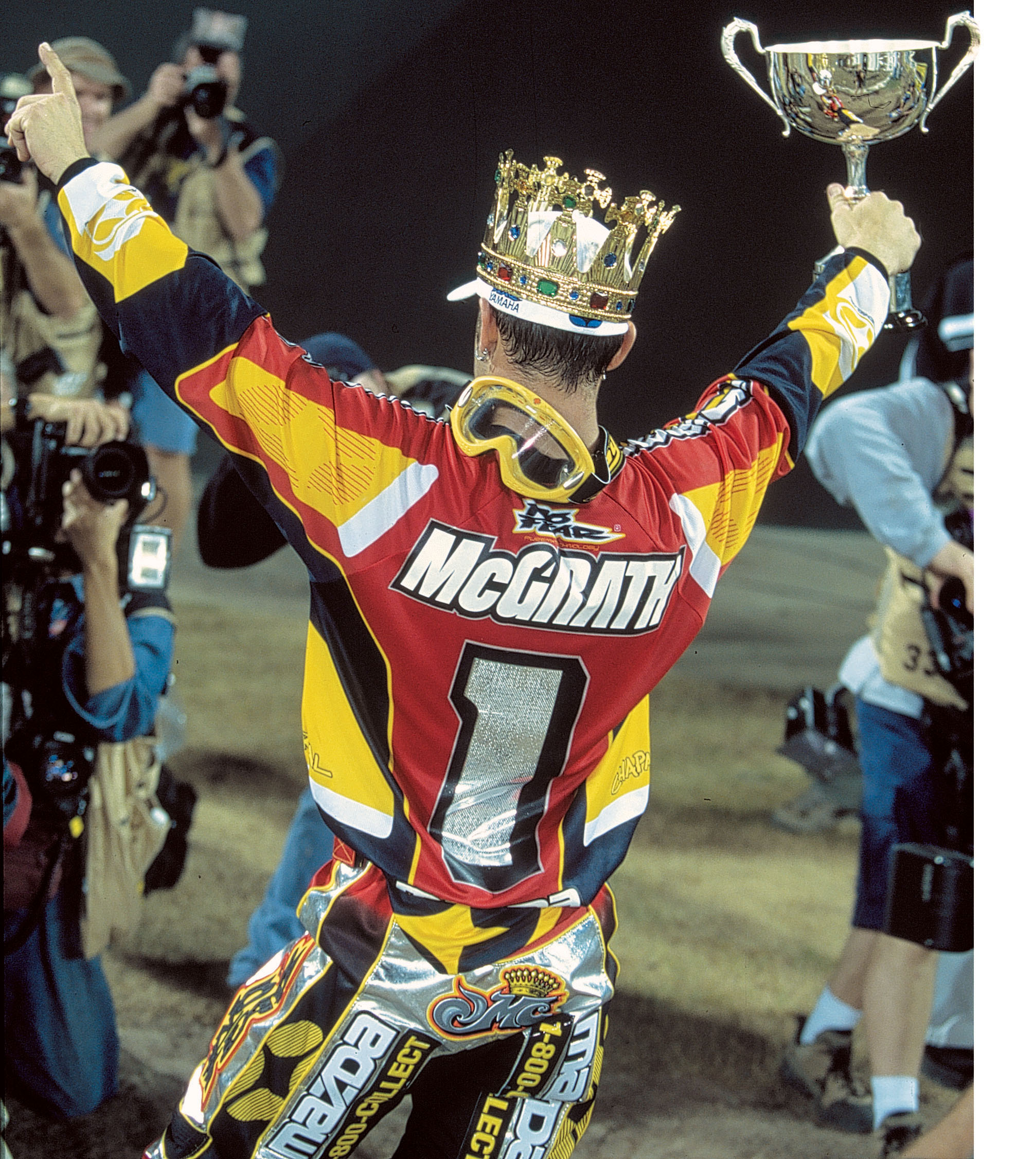 McGrath won 16 main events at Bercy.