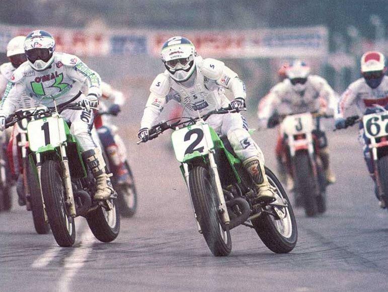 Wardy was a bad ass on two wheels, no matter the discipline.