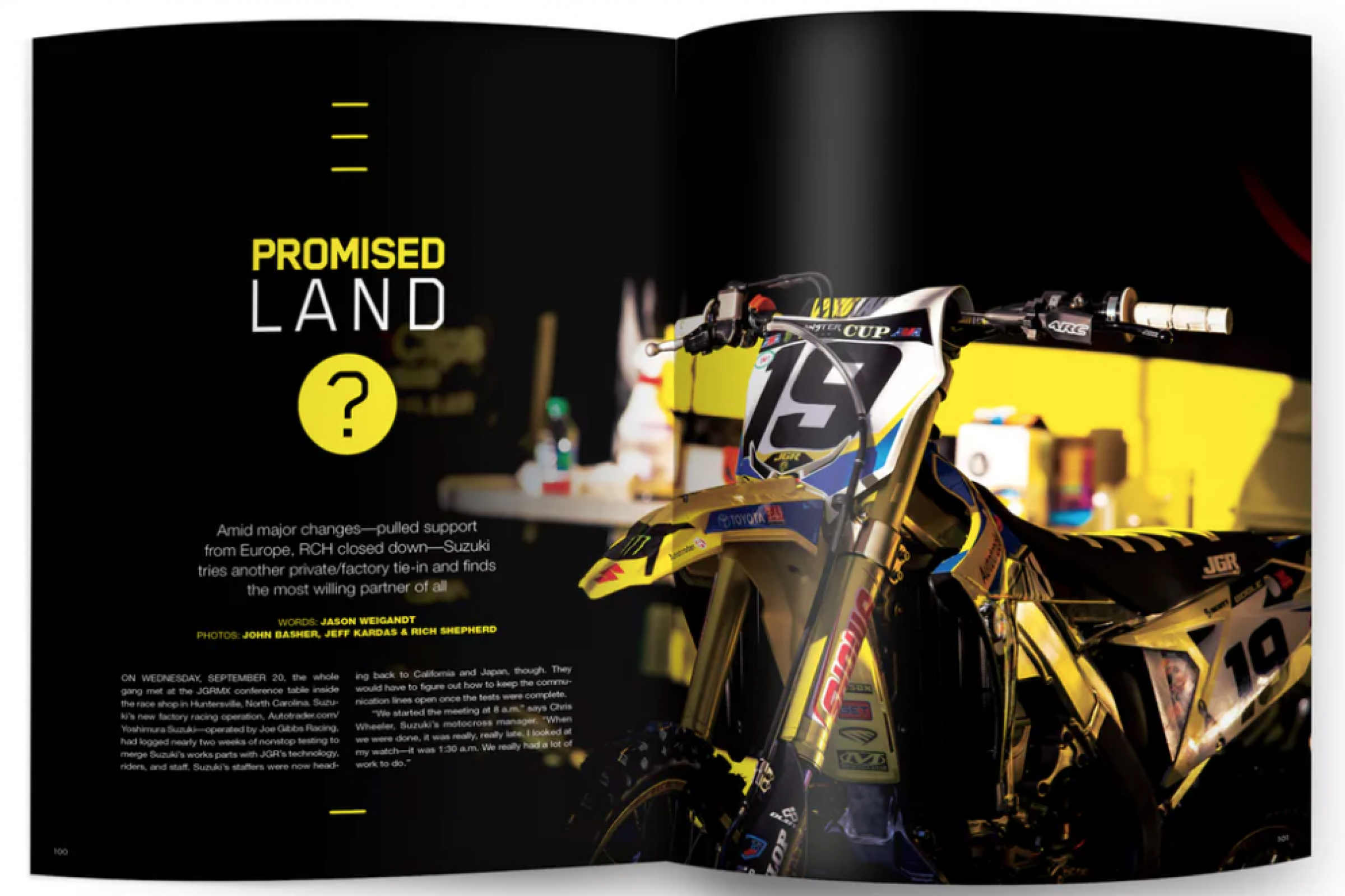 In the Mag, On the Web: Promised Land?