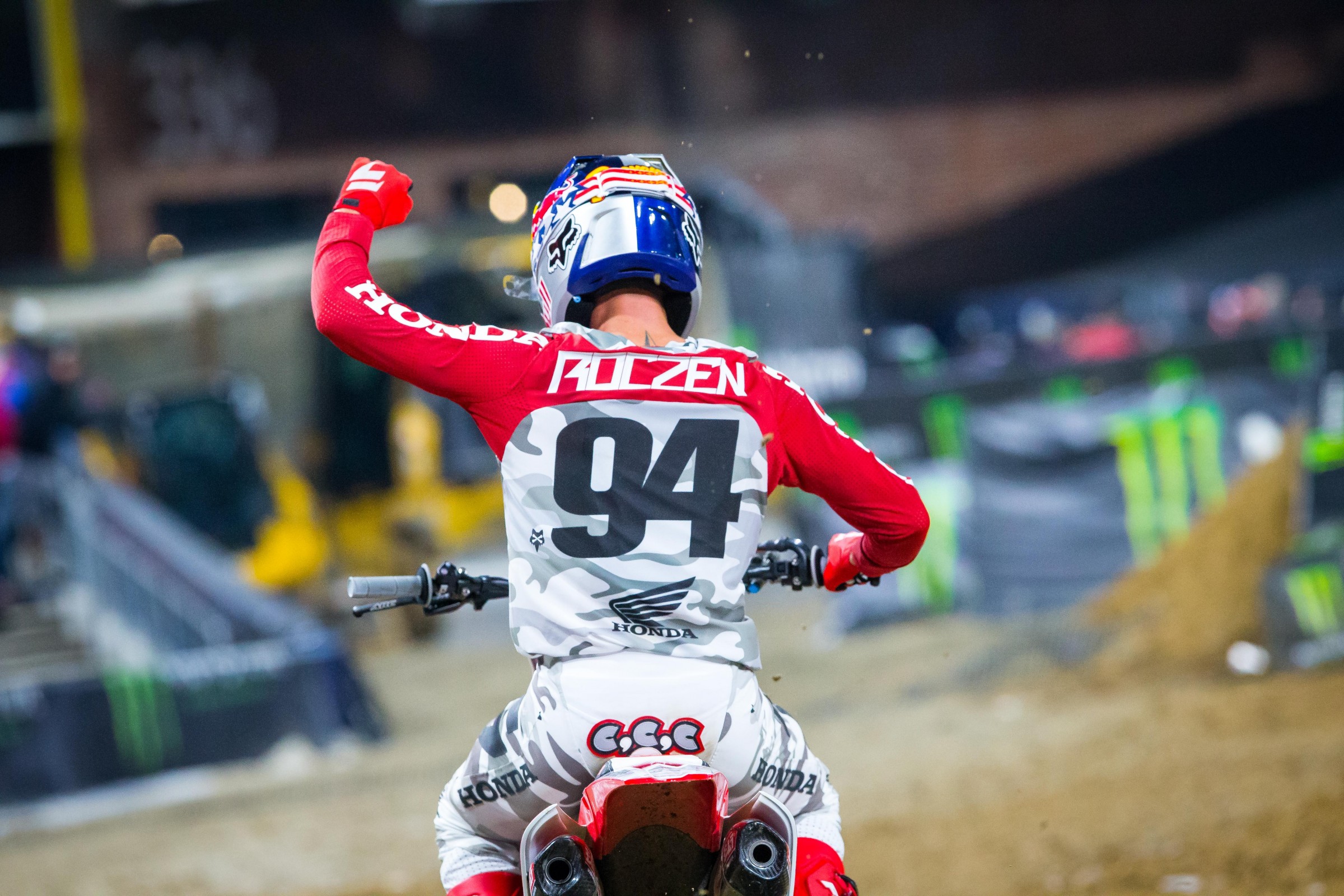 Roczen won the both the first and second rounds of the 2017 Monster Energy Supercross Championship before getting injured during Anaheim 2.