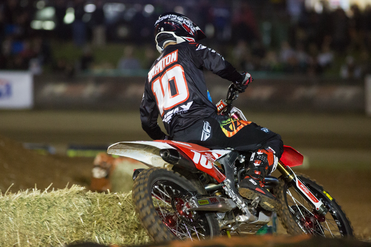 Brayton won his second straight Australian Supercross title earlier this year.