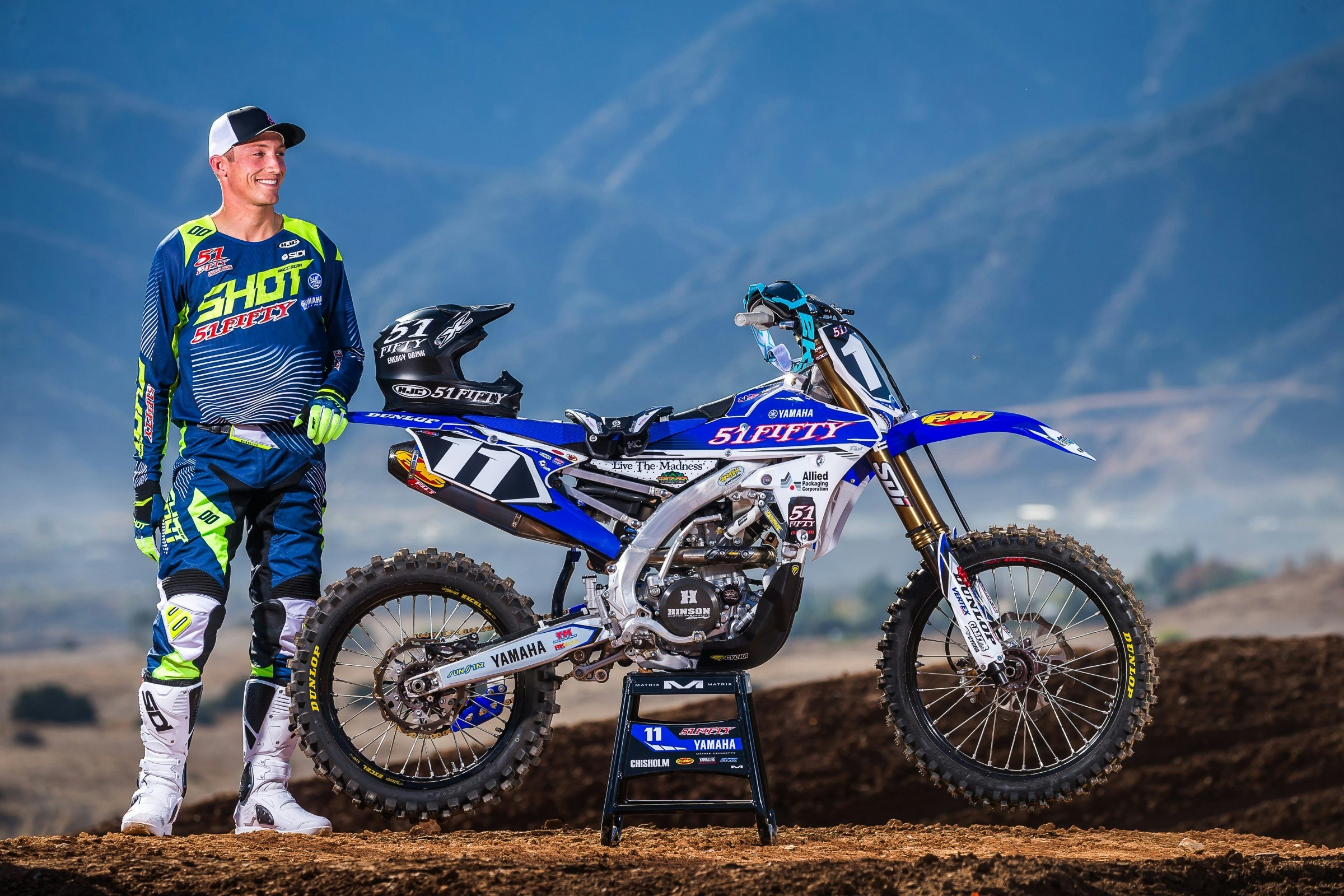 Shot Race Gear Signs Kyle Chisholm