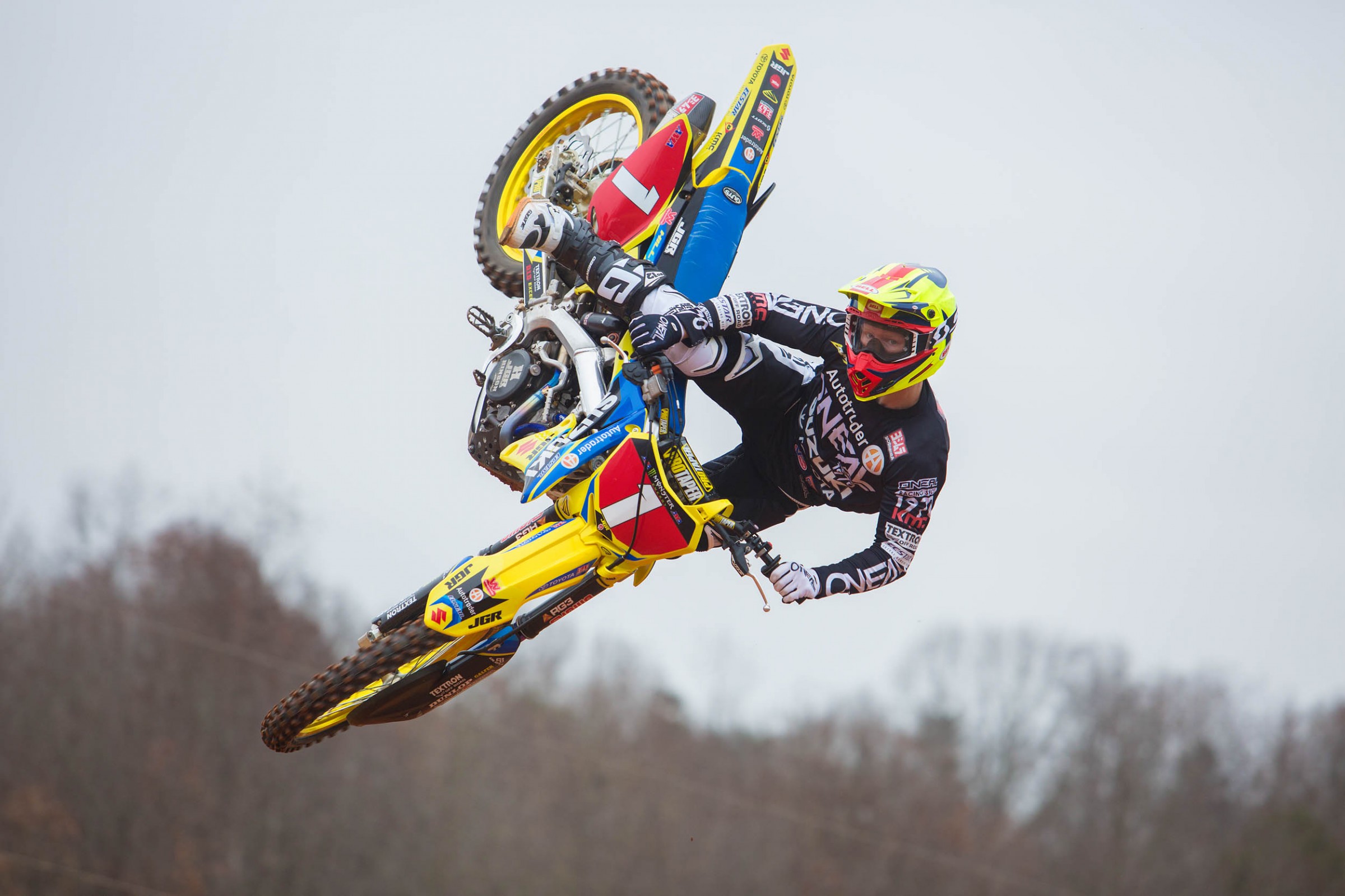 Justin Hill signed with Autotrader.com/Yoshimura Suzuki in October.