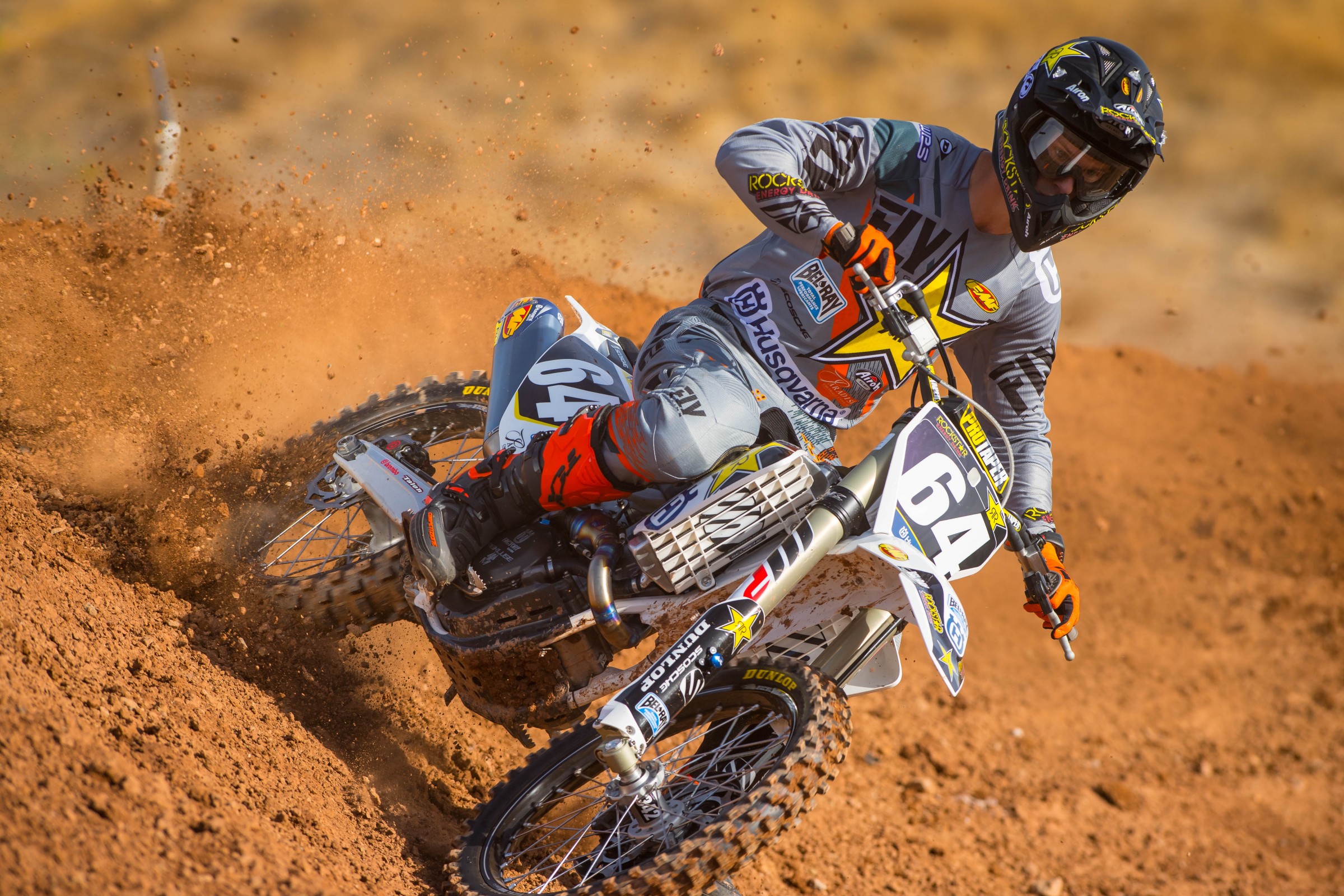Mosiman makes his debut in supercross this year.