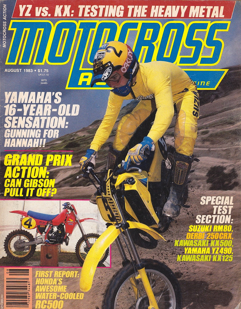 Larry Brooks was one of the rare minicycle racers ever to make the cover of Motocross Action.