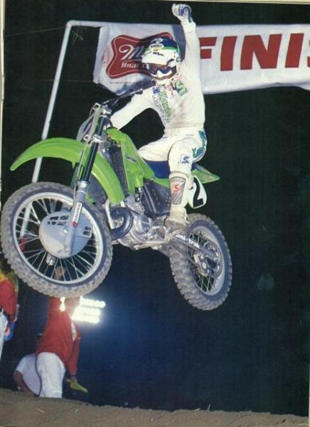 Jeff Ward was the last rider in 1985 to win an AMA Supercross Championship on a full works bike.