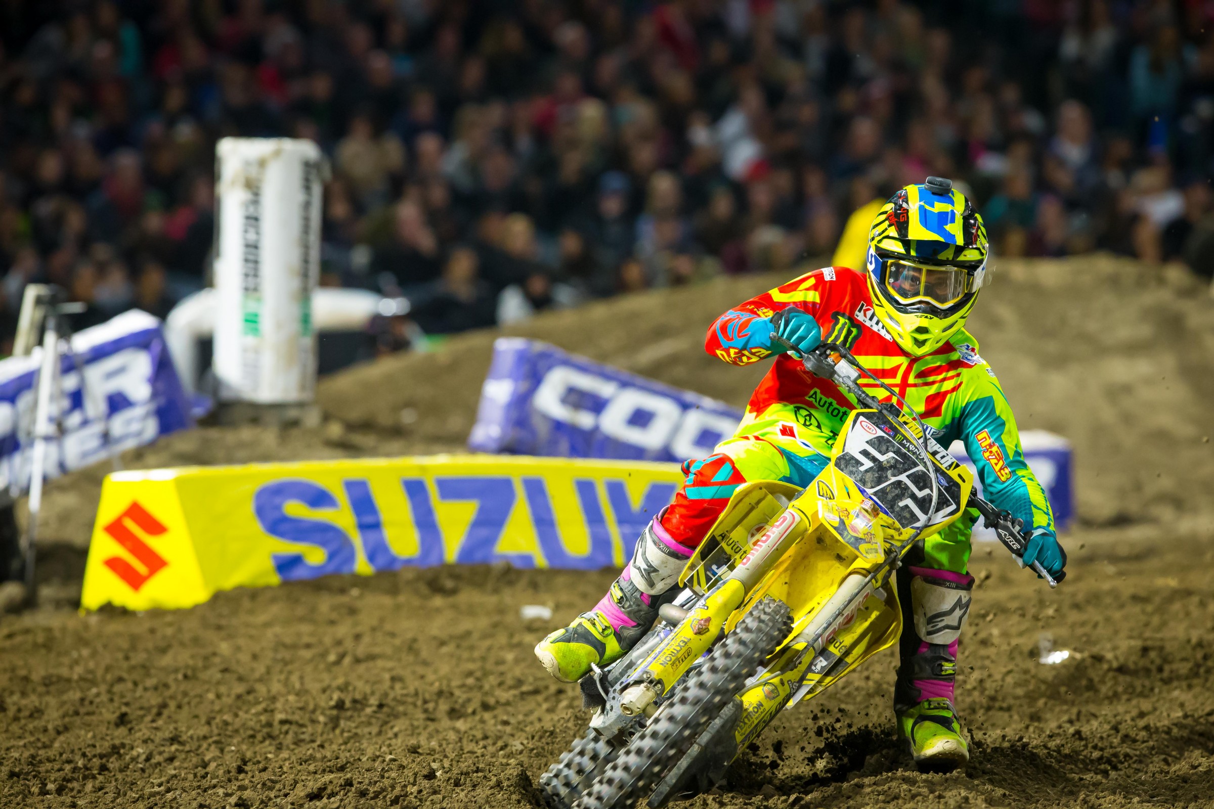 Peick has two career podiums in 450SX.