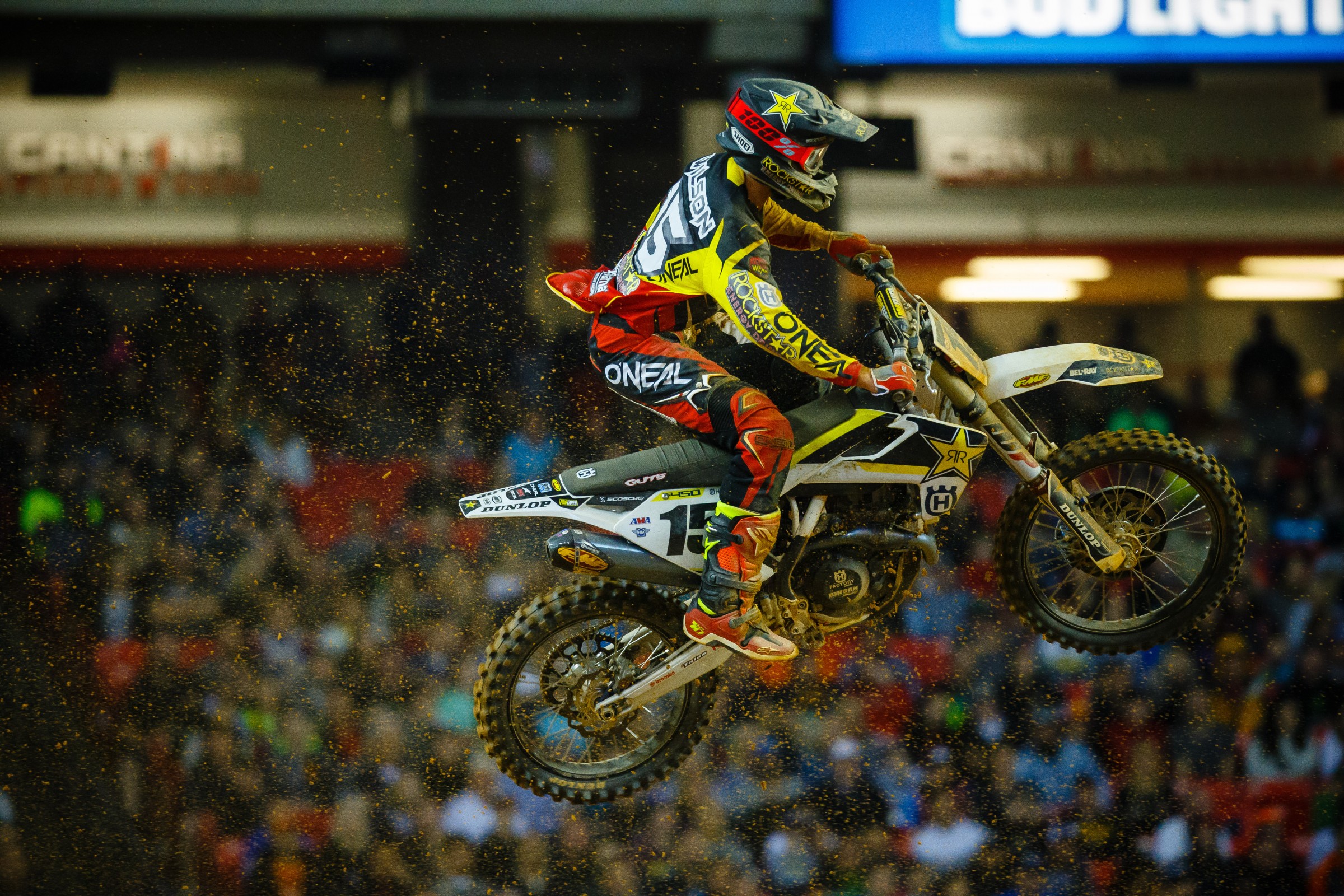 Wilson escaped last year's supercross season without injury.