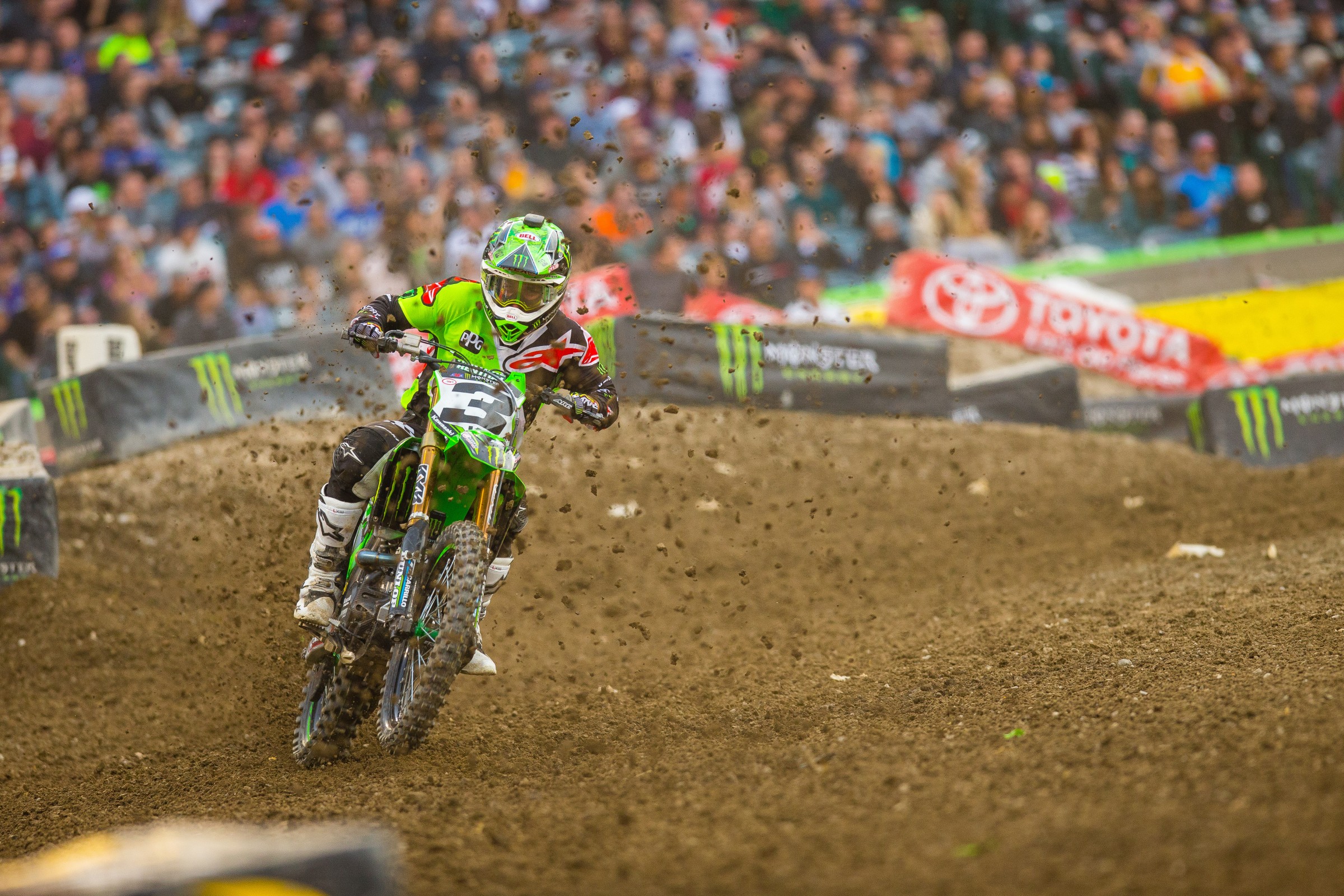 Tomac has 13 career wins in 450SX.