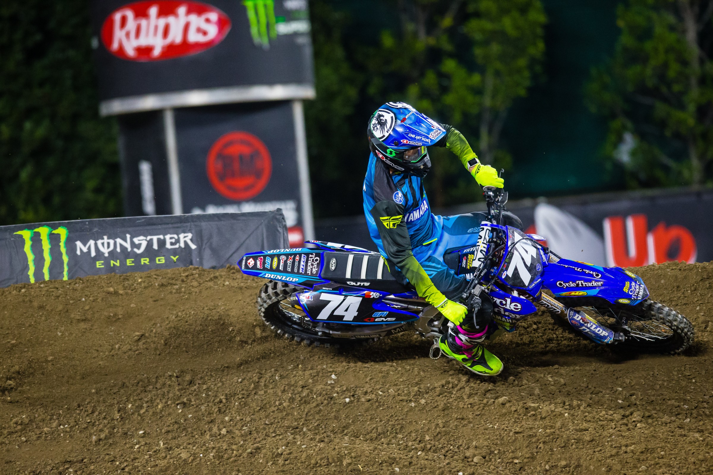 This is Taft's second year racing 250SX.