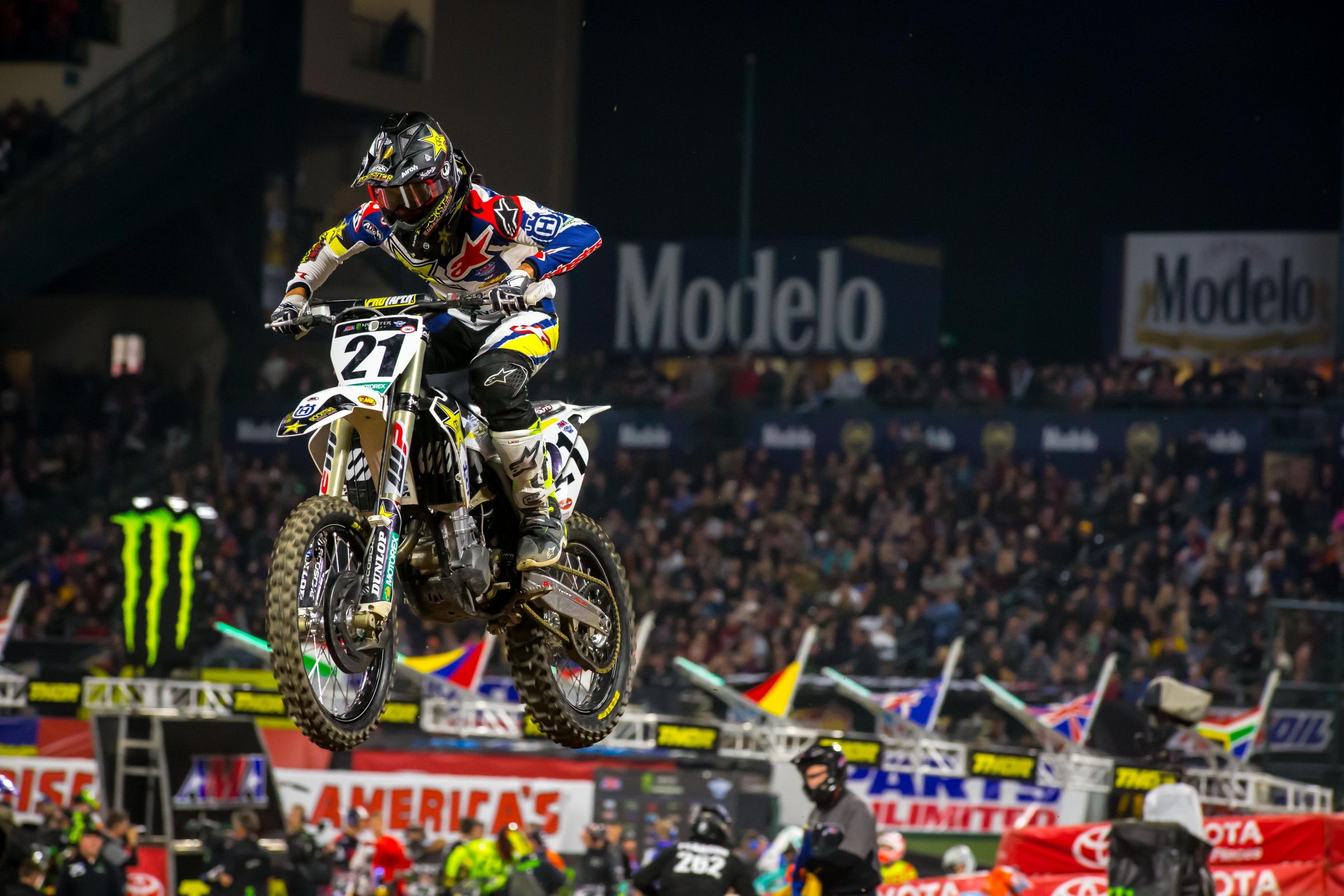 Anderson raced abroad during the off-season.