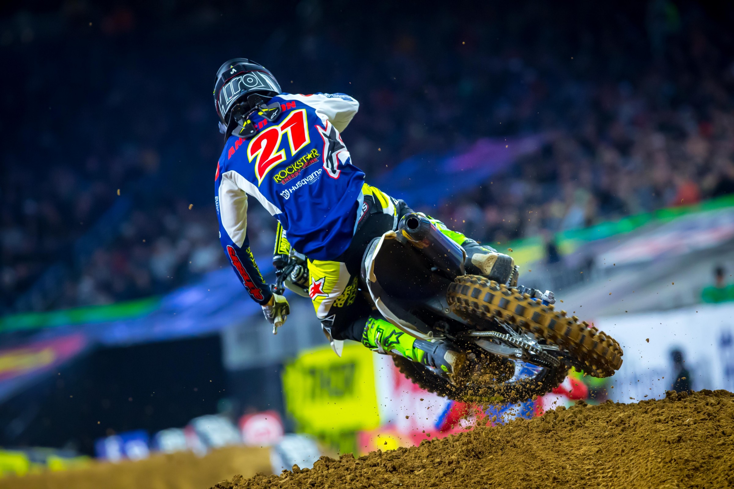 Anderson grabbed his first win of 2018 in Houston.