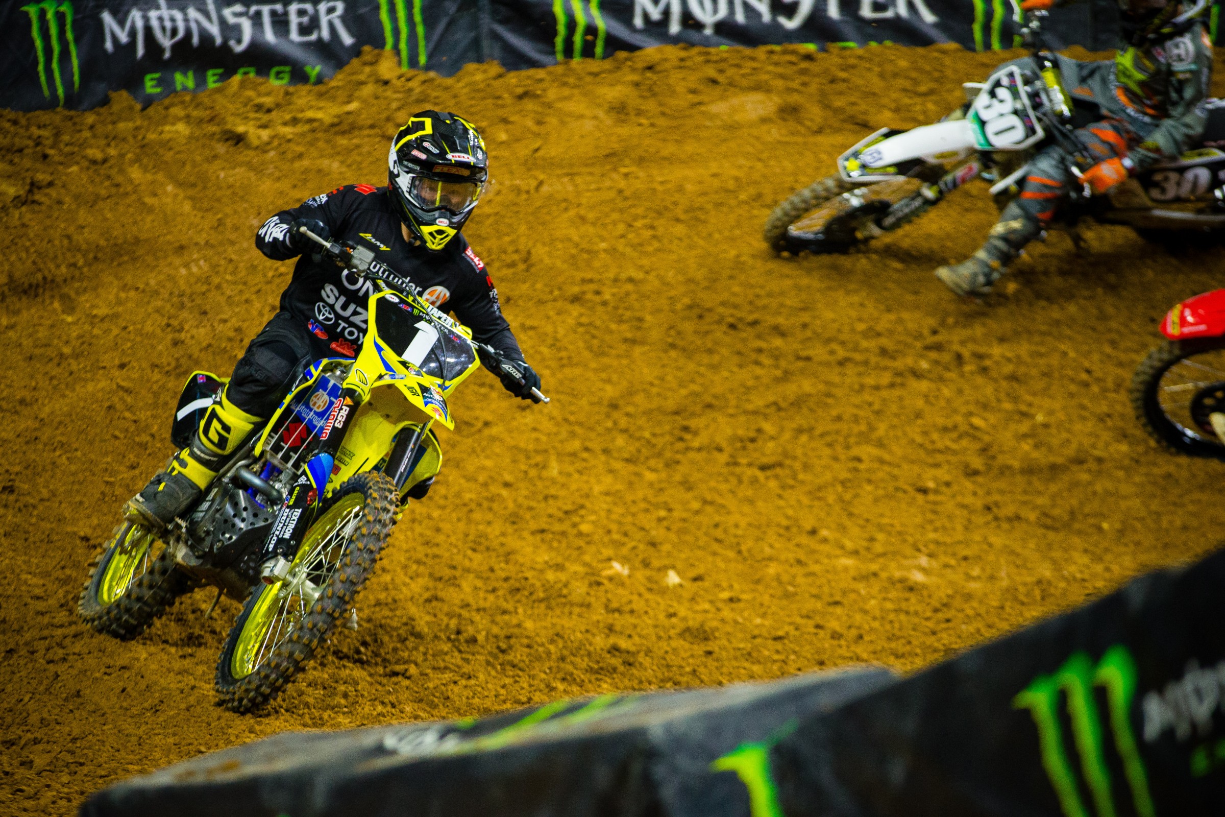 Hill placed seventh at Anaheim 1 and tenth in Houston.