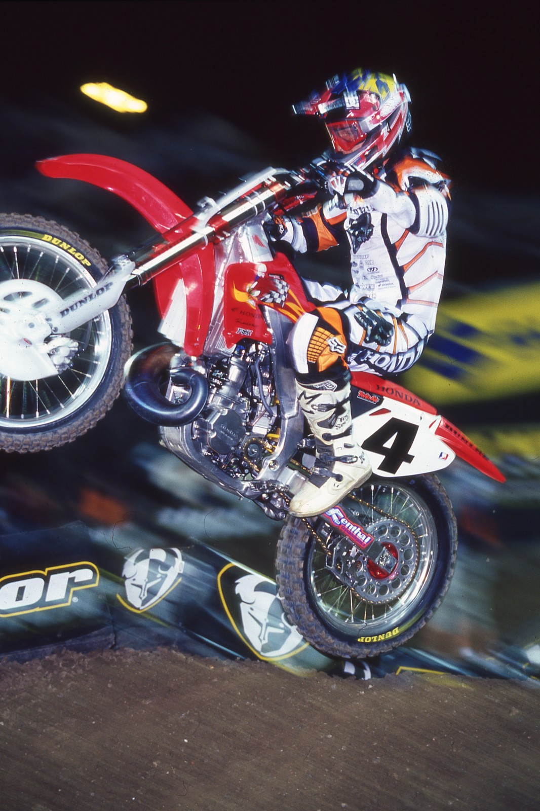RC won his first race of the 2003 THQ World Supercross GP/AMA Supercross Series in Anaheim.