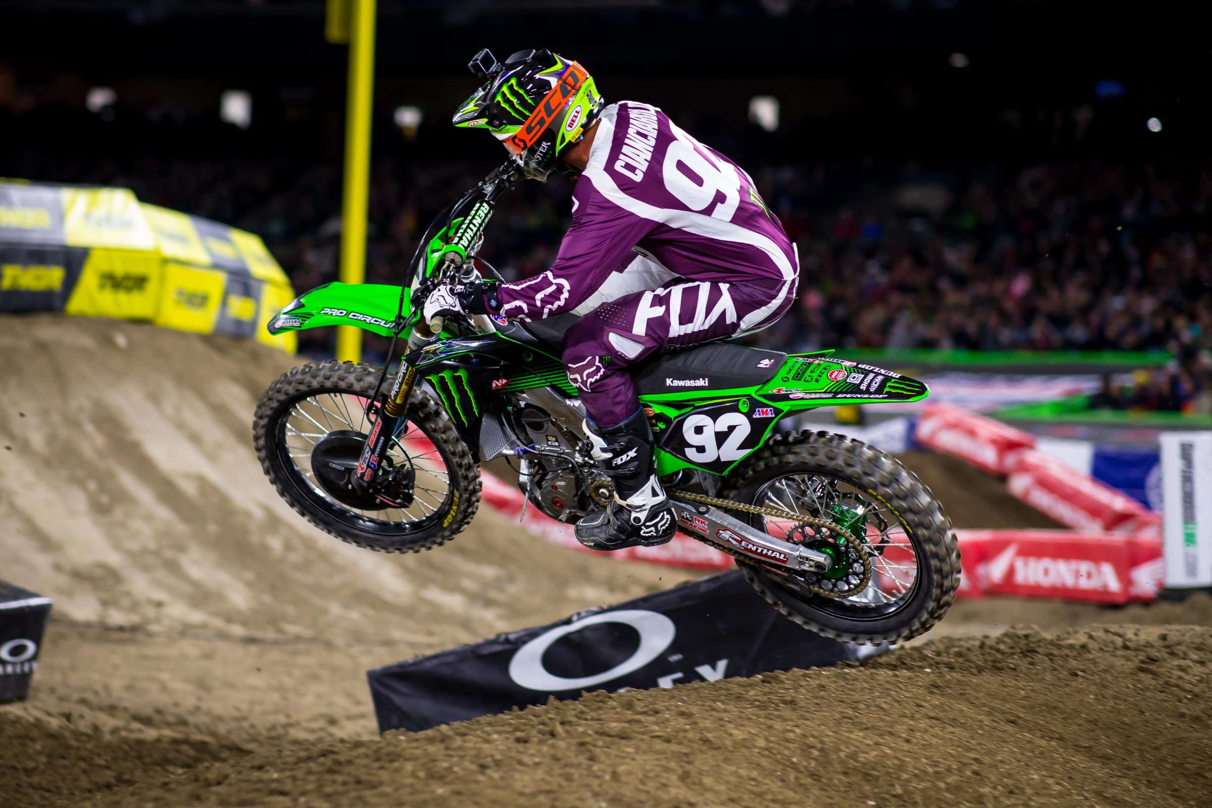 Cianciarulo is currently fifth in points standings for 250SX West Region.