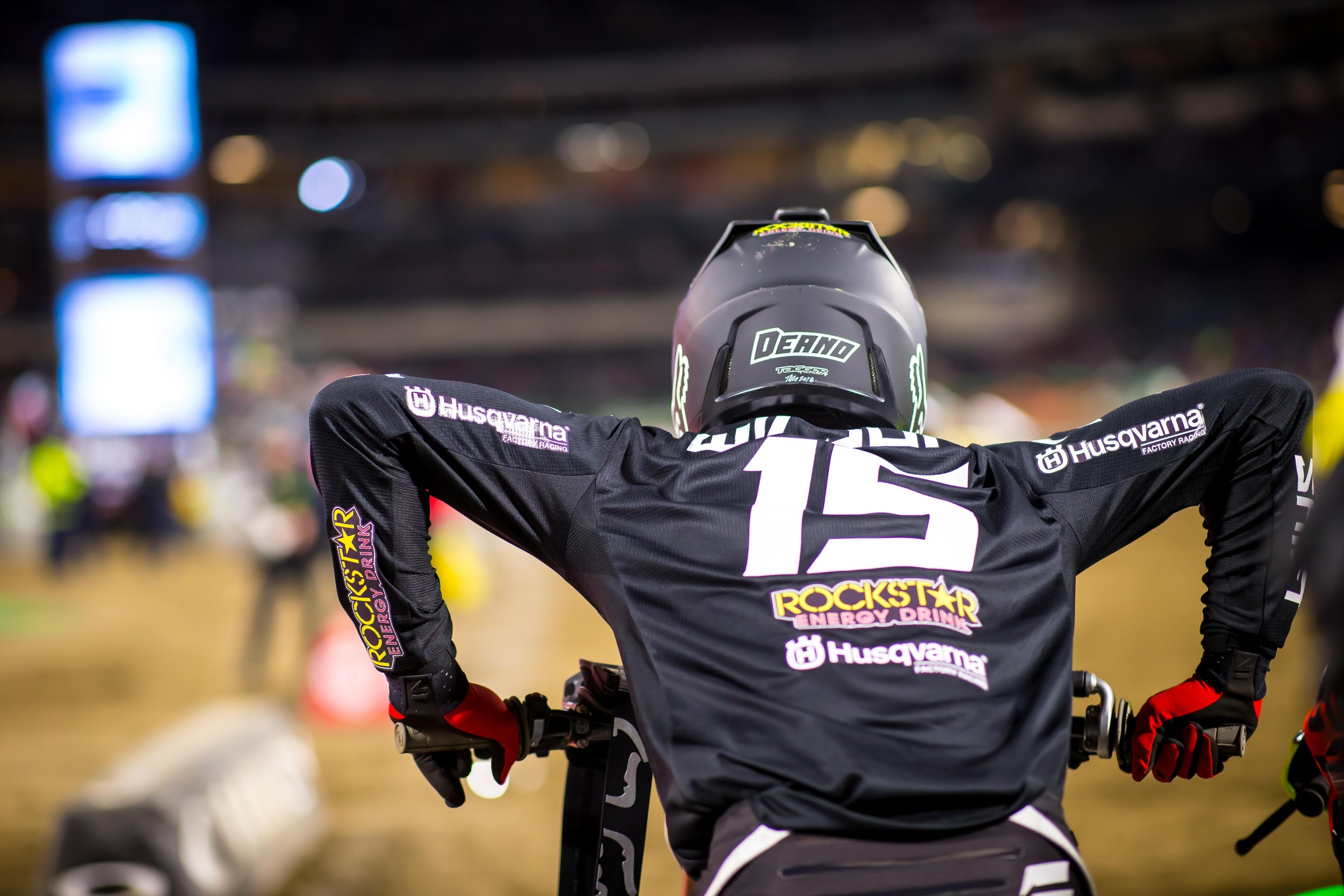 Wilson missed racing Houston SX after a shoulder injury at A1.