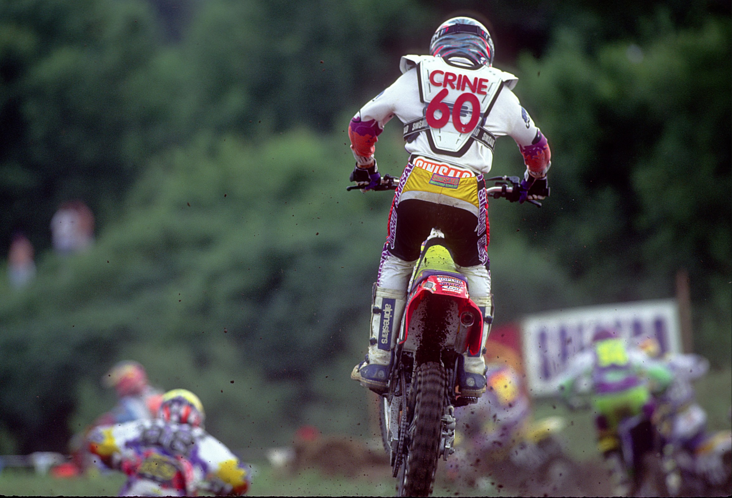 Crine made the top ten in several races after turning pro in '92.